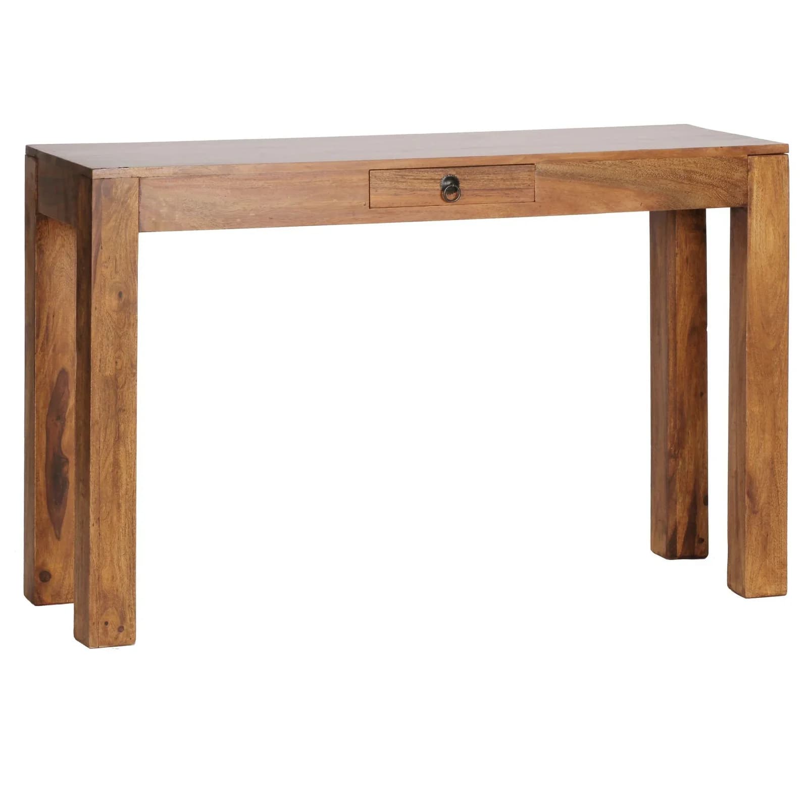 Konsolentisch Sheesham Massivholz Braun 120x40x70 cm