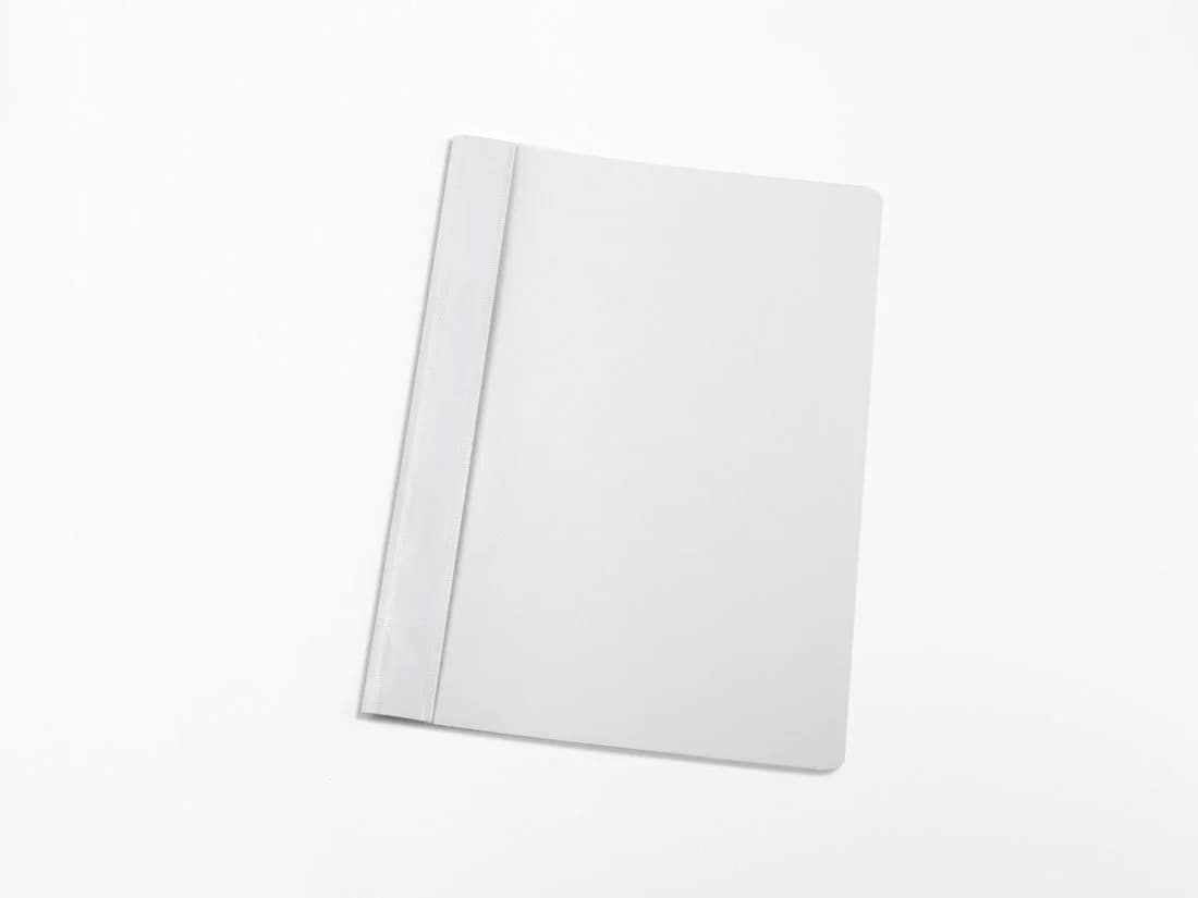 Loer & Schäfer Schnellhefter DIN A4 Weiß Kunststoff PP