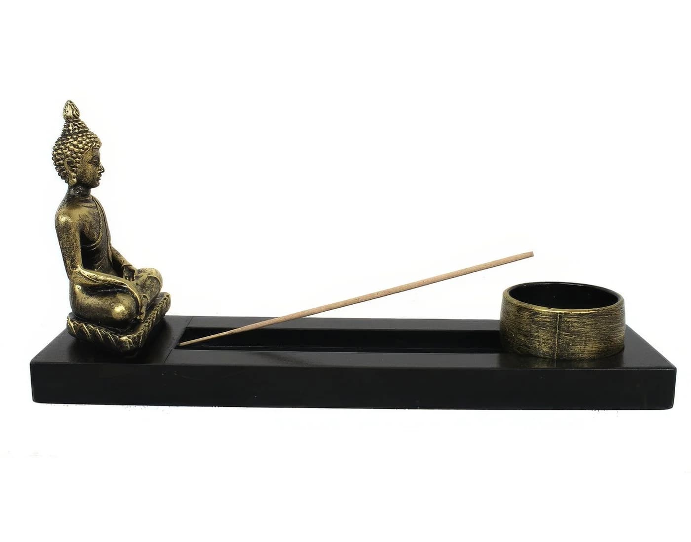 Yudu Zen-Garten mit Buddha- oder Ganesha-Figur & Teelichterhalter