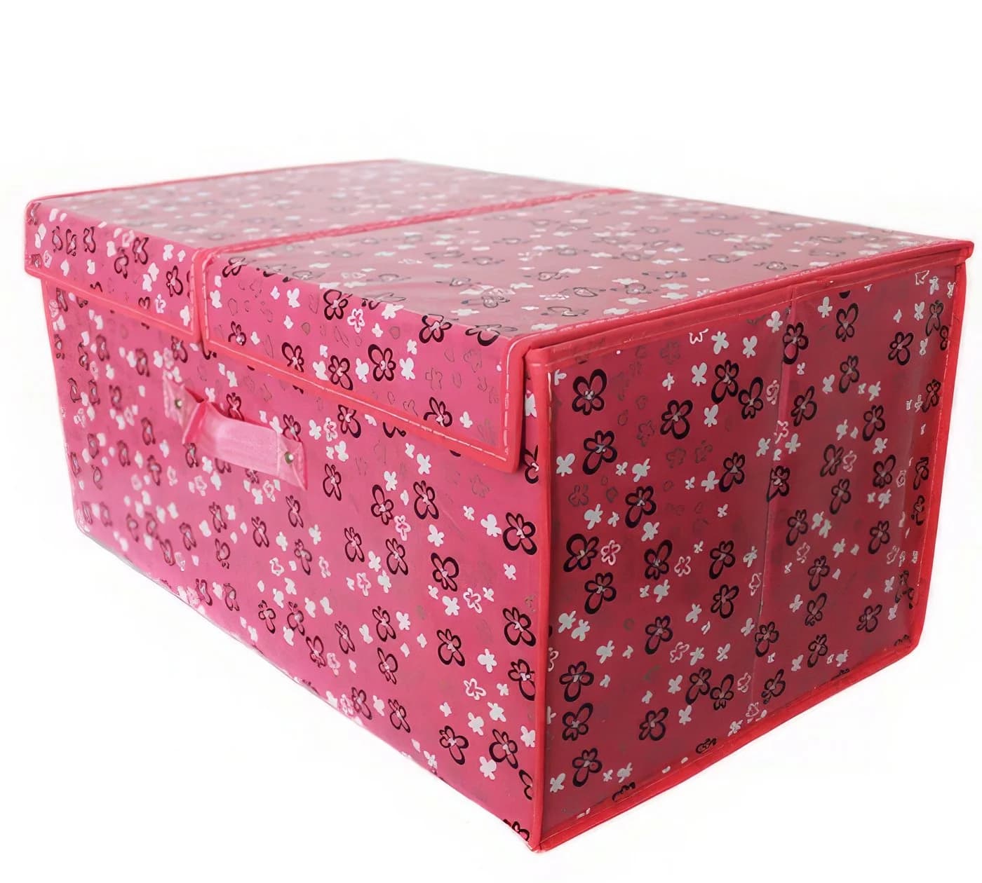 Yudu Aufbewahrungsbox mit 2 Klappdeckeln & Trennwand