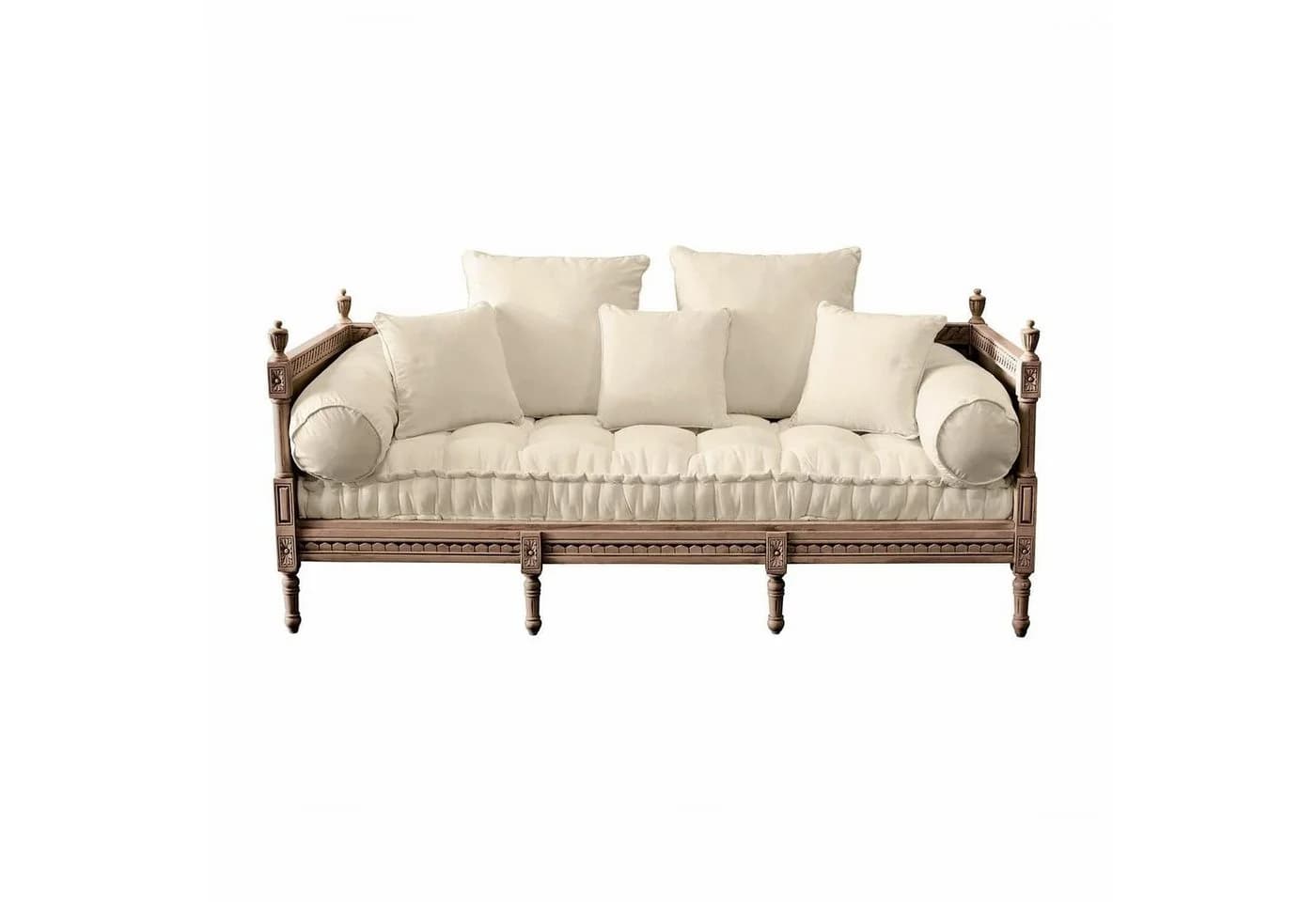 Mirabeau Sofa Douville antikbraun/creme Orientalisch