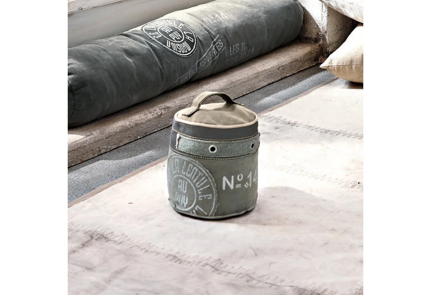 Mirabeau Türstopper 'au Puy' Vintage Design Khaki