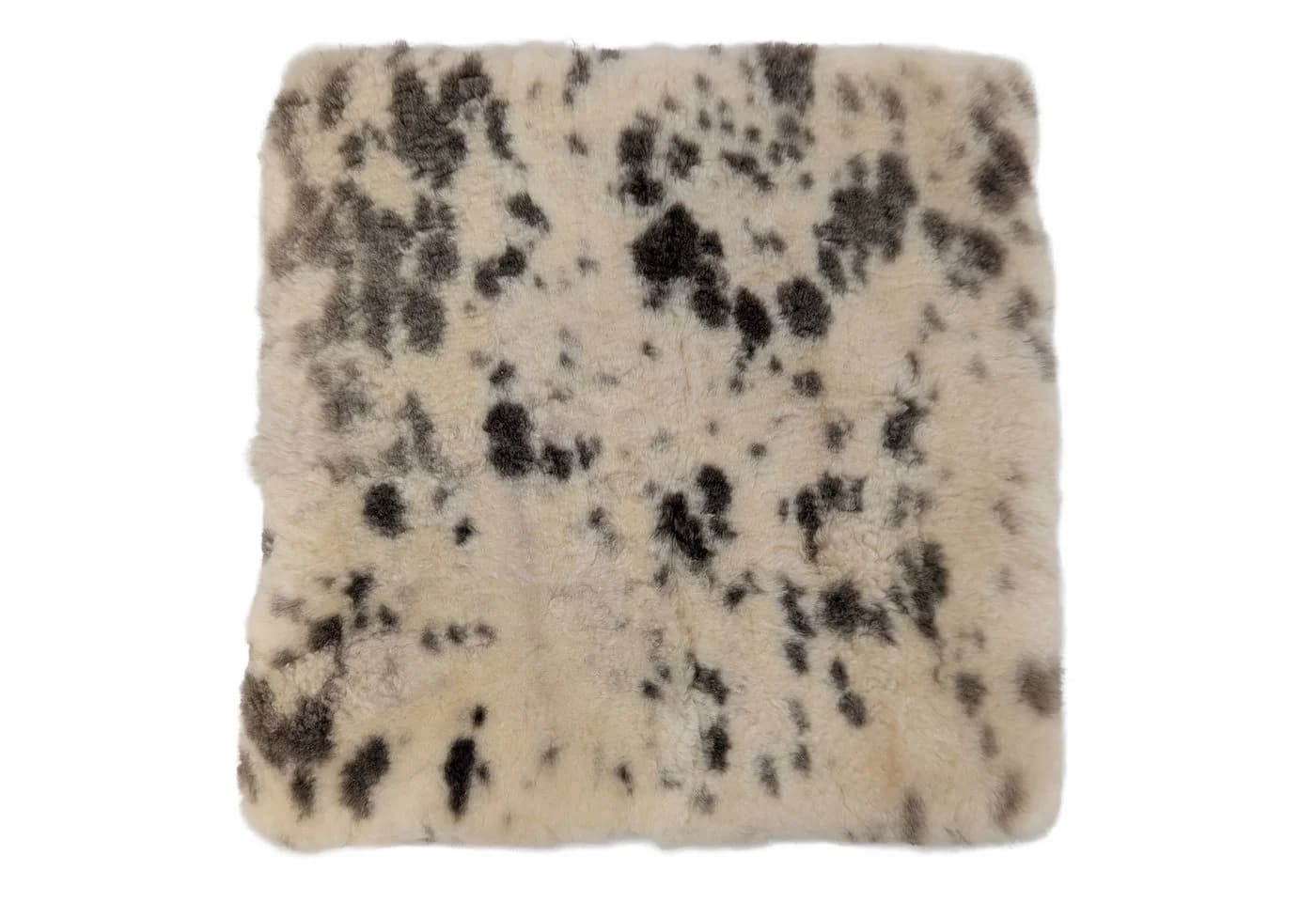 Reissner Lammfelle Sitzkissen SOFI Merino Lammfell 35x35cm Naturbunt