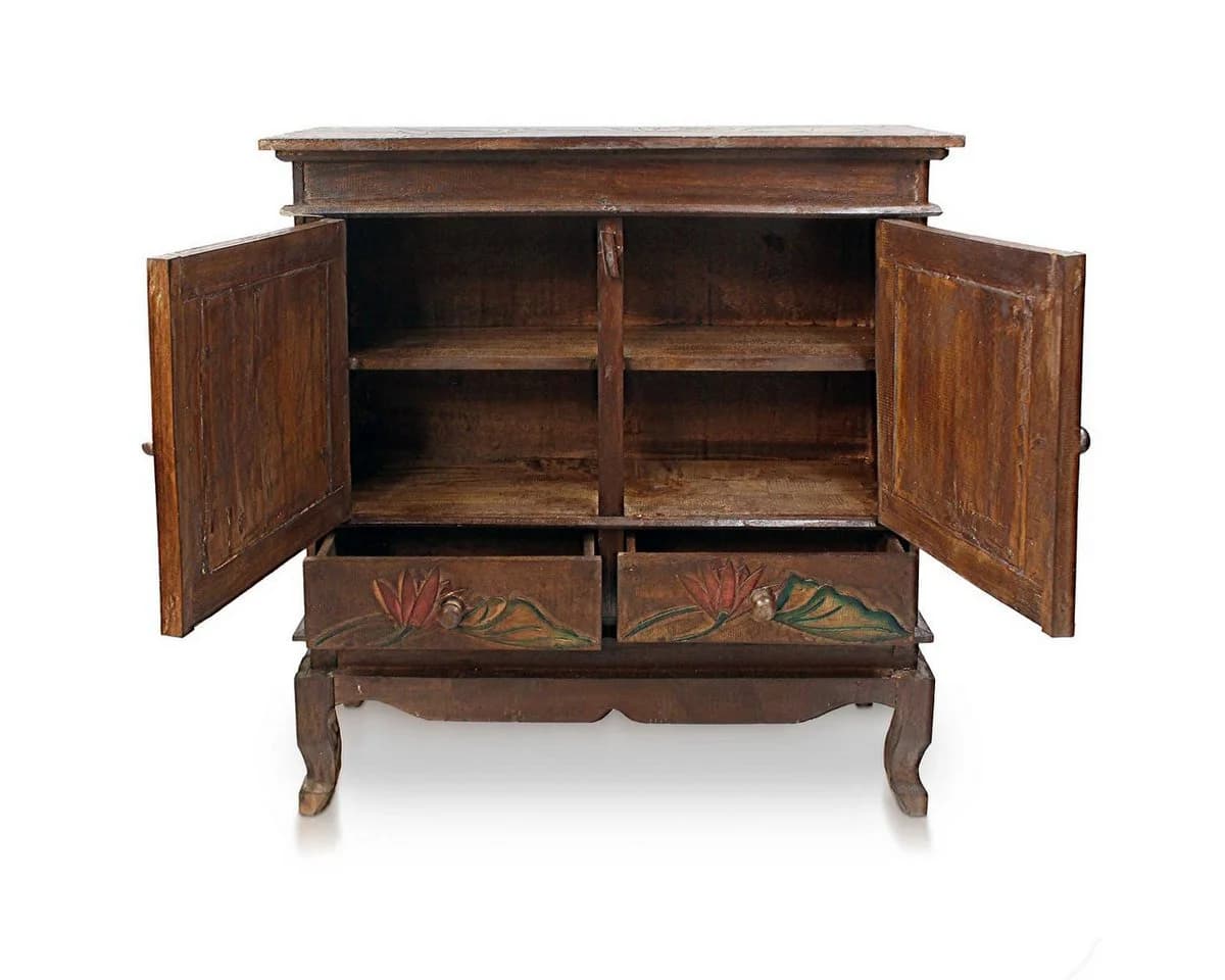 Oriental Galerie Mehrzweckschrank Lotus Braun