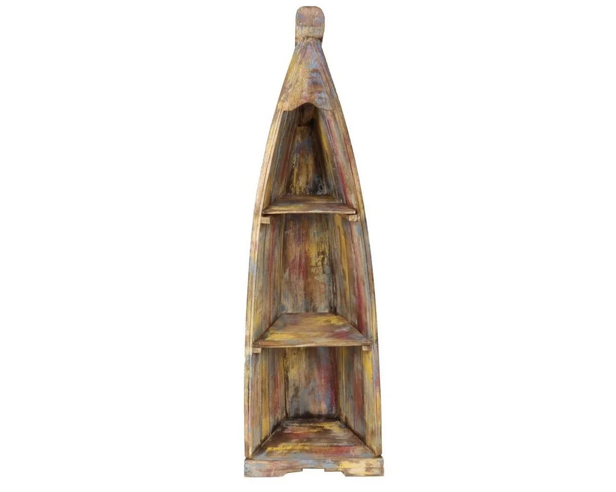 Oriental Galerie Boot-Regal 148 cm Multicolor mit Mittelsteg