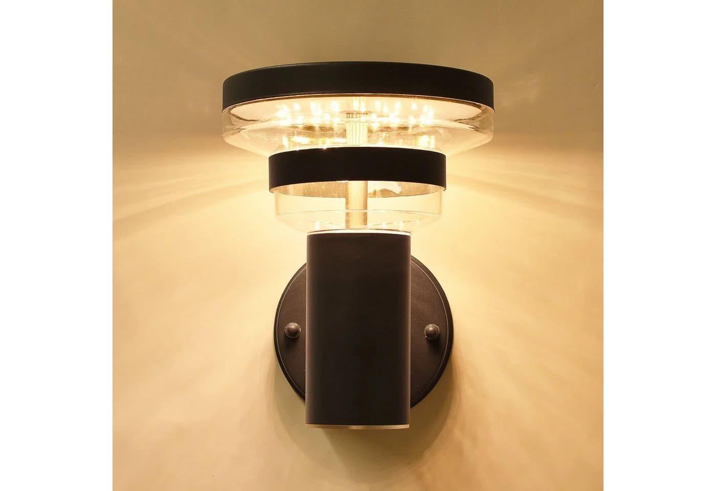 Maxkomfort Außen-Wandleuchte 313 LED Warmweiß Anthrazit