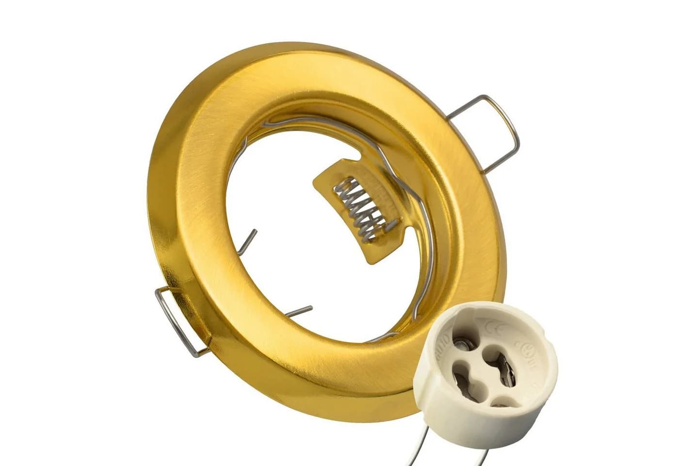 Maxkomfort Einbauleuchte 803A Deckenspot gold