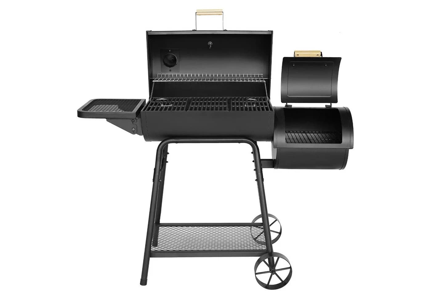 TAINO KAMAYO Smoker Schwarz Metall Grillofen
