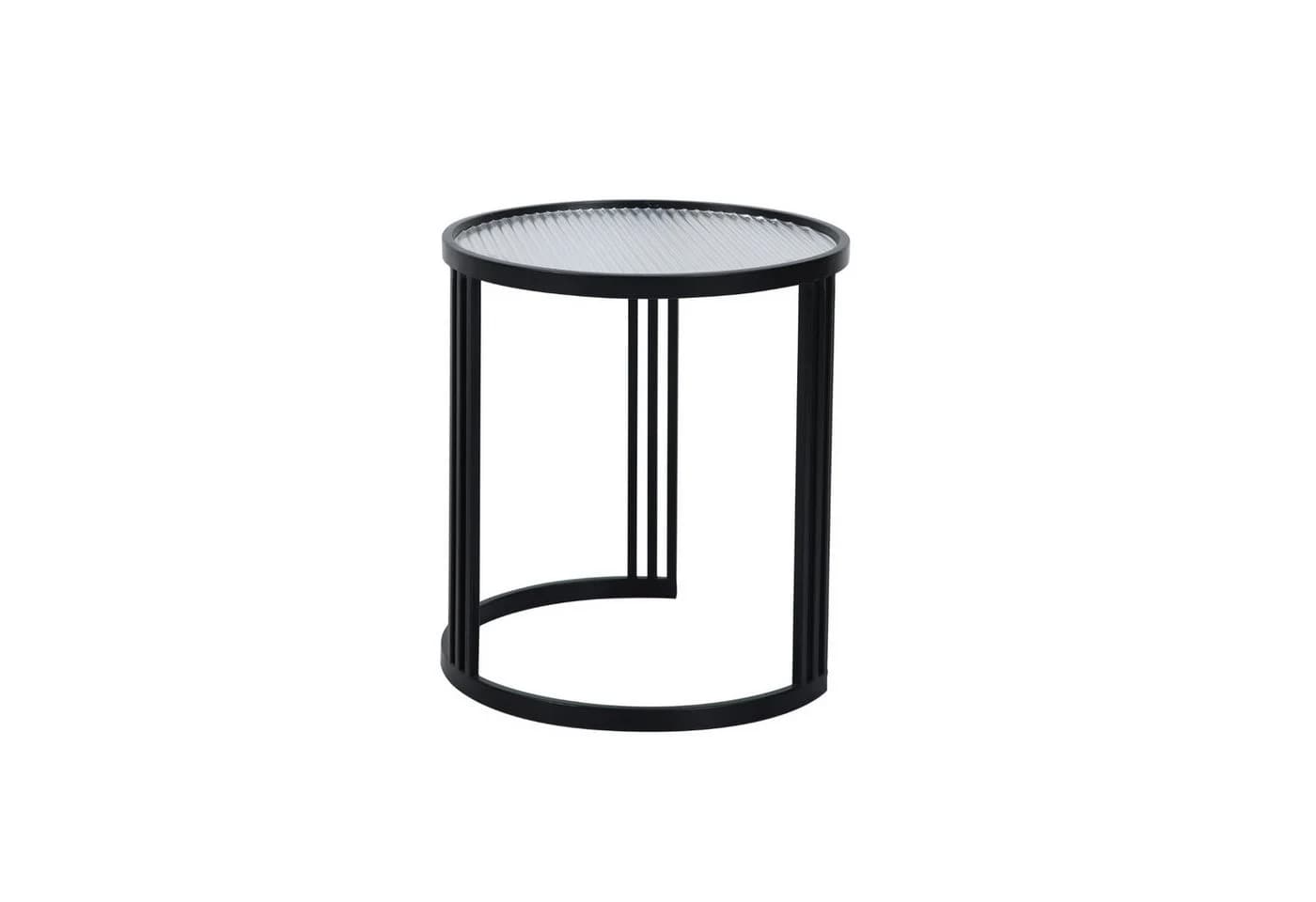 SVITA Beistelltisch LADAR 2er-Set Schwarz