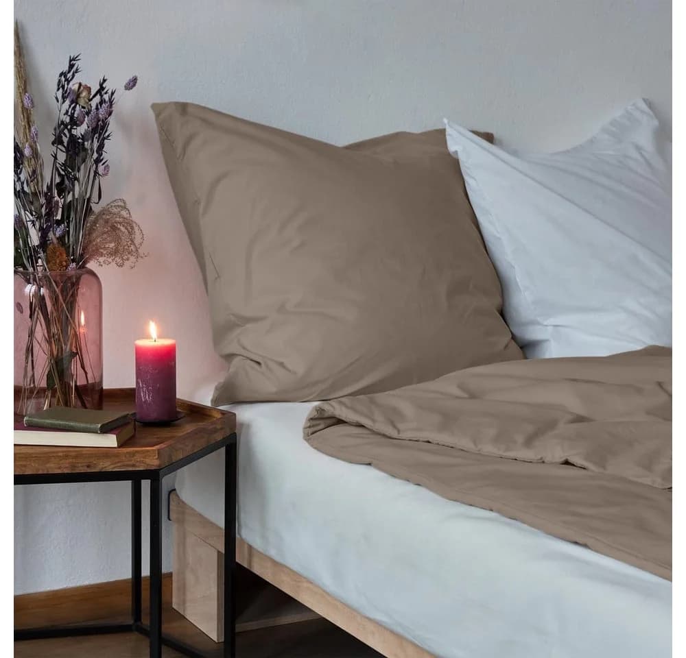 Lumaland Bettwäsche Premium Everyday 2-teilig Braun