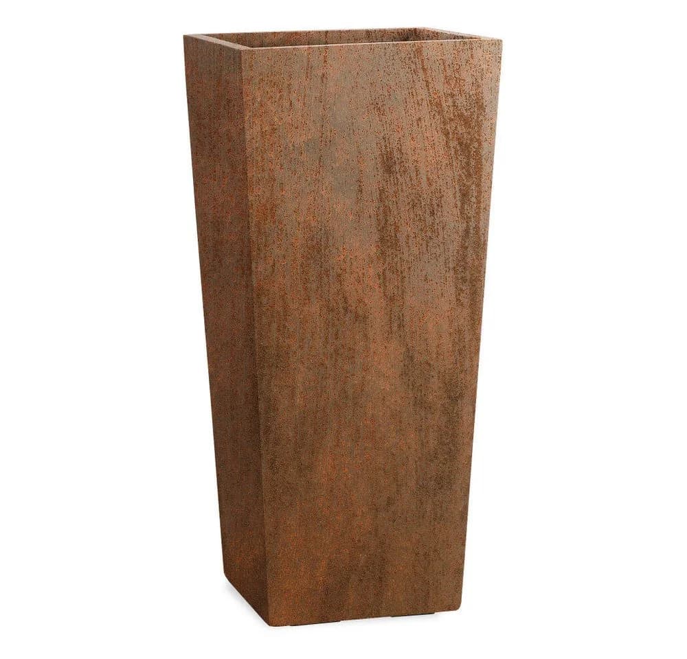 Pflanzwerk® Pflanzkübel CONIC Premium Blumenkübel Fiberglas mit Lotus-Effekt
