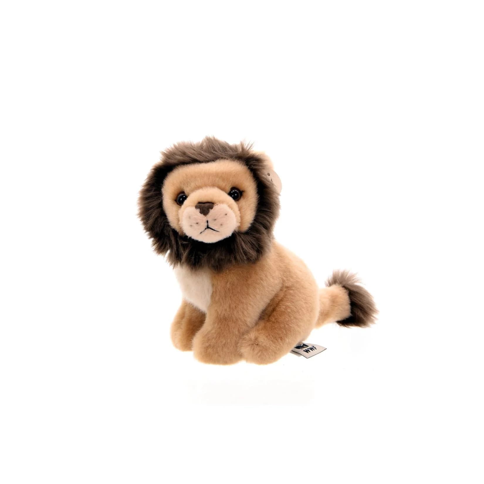WWF Plüschtier Löwe lebensecht 14cm Kuscheltier Stofftier