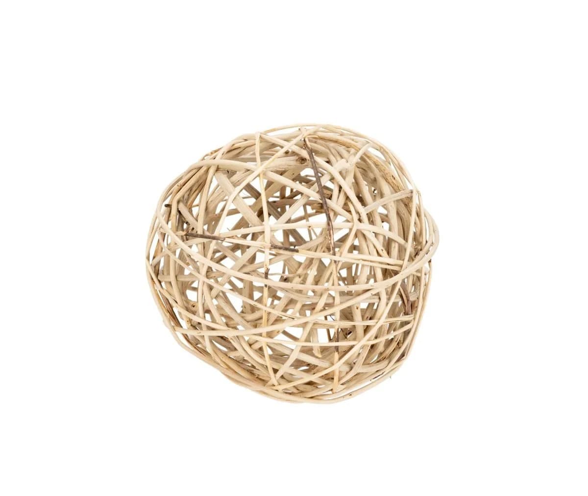 NaDeco Bastelnaturmaterial Brunch Ball Geschält Set 2 Stück