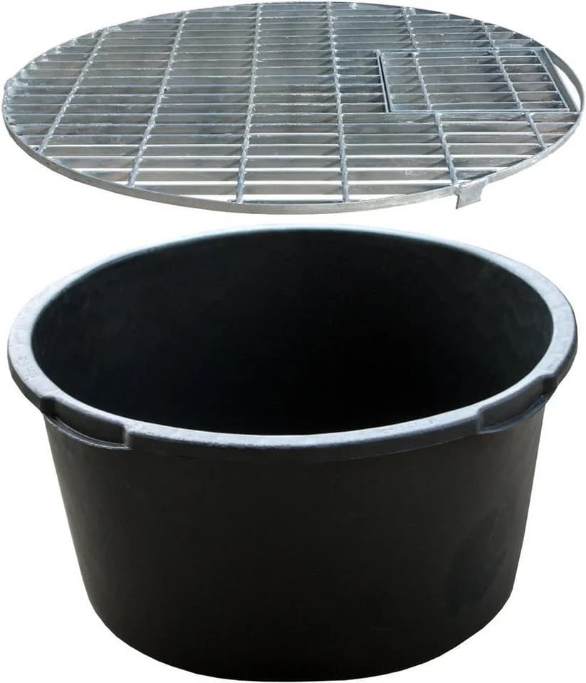 INTERGARDEN Teichschutzgitter Springbrunnenbecken 66cm Schwarz