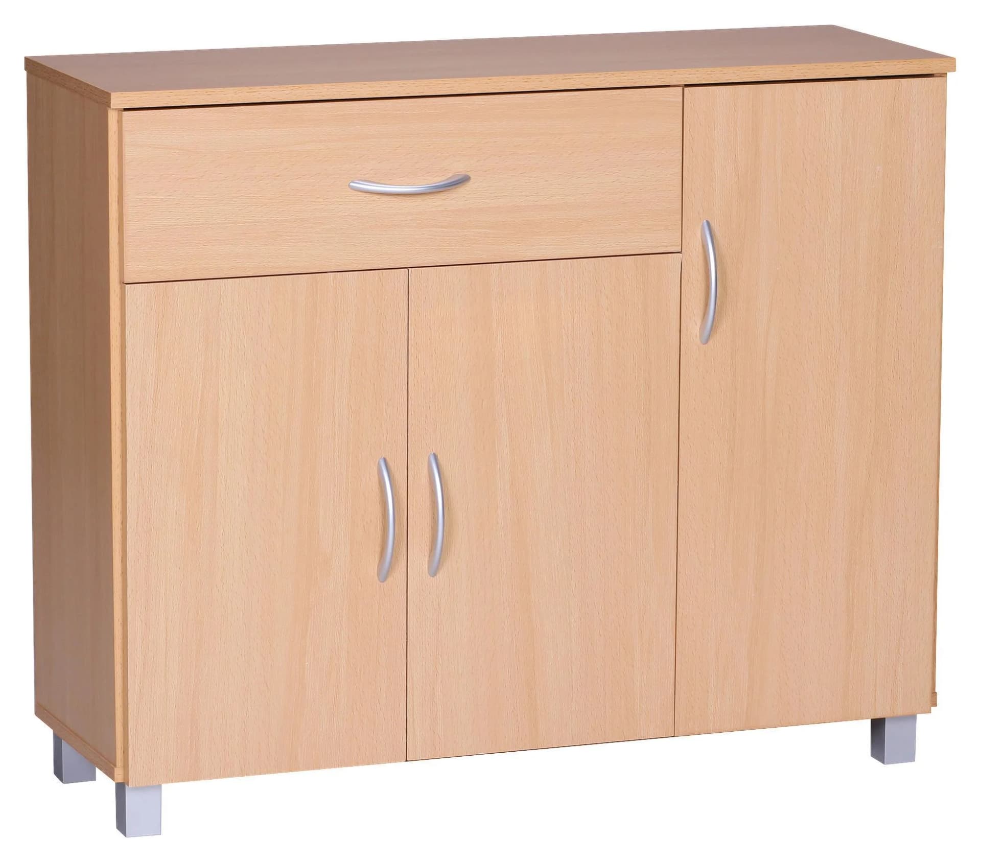 Sideboard Jarry Braun Holz ca. 90x75x30 cm