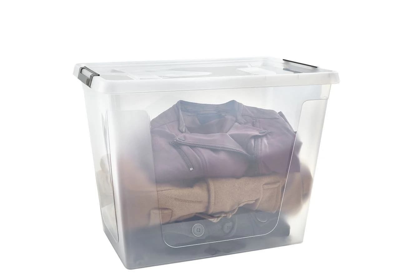 Gardissimo Aufbewahrungsbox 3er Set 80 Liter Kunststoff Boxen Stapelbar