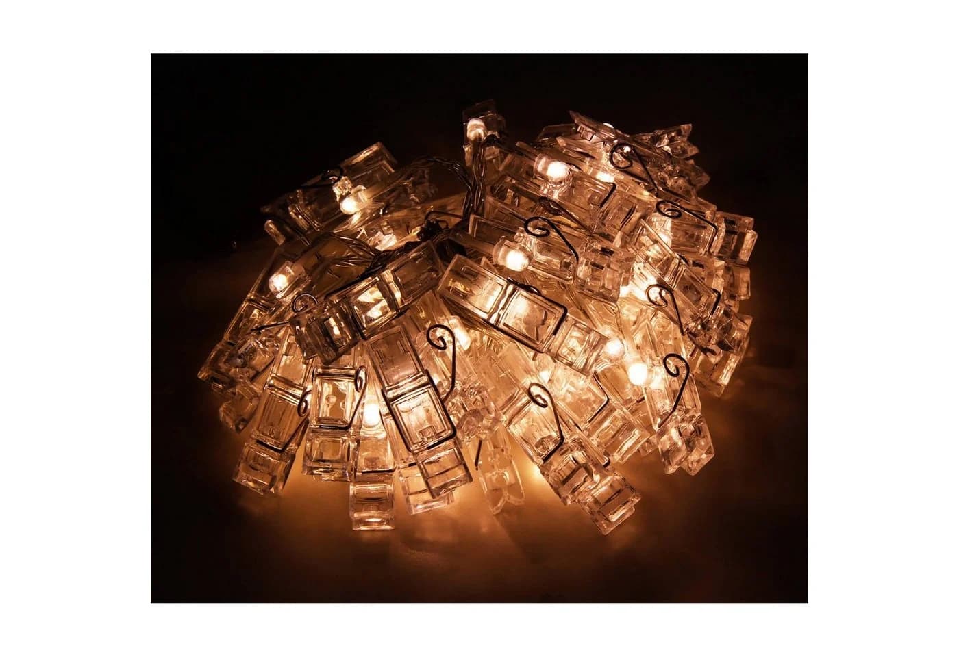 ETT Marketing GmbH LED-Lichterkette 50-flammig warmweiß