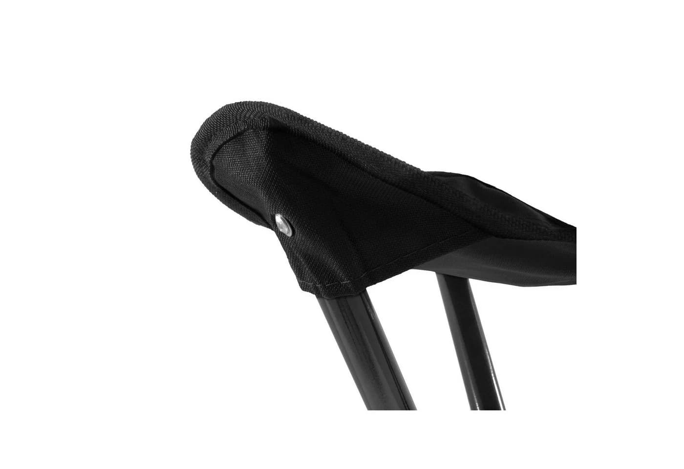 BasicNature Angelhocker Dreibeinhocker Schwarz – Campinghocker