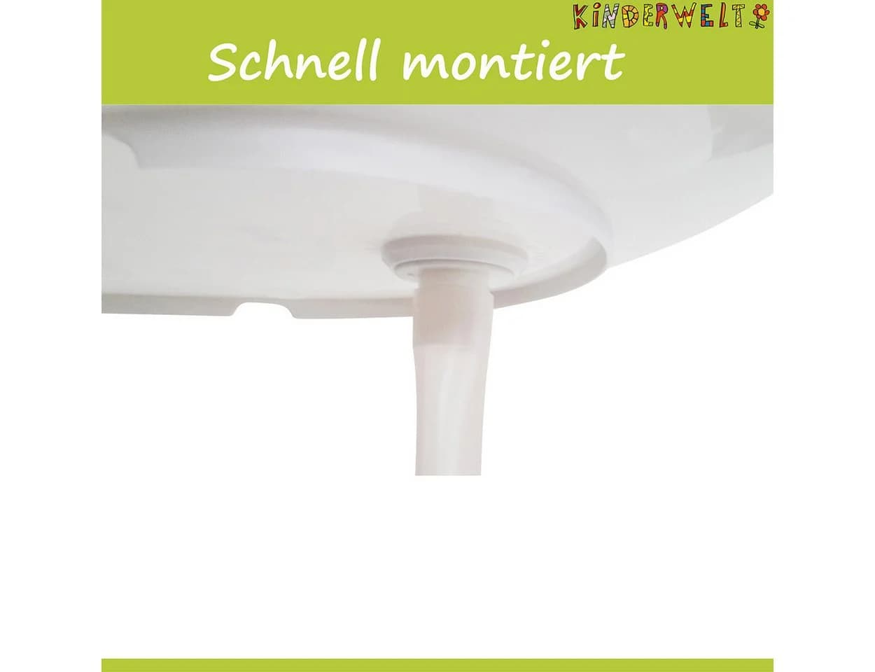 KiNDERWELT Babybadewanne Ablaufschlauch mit Stöpsel, 100 cm, transparent
