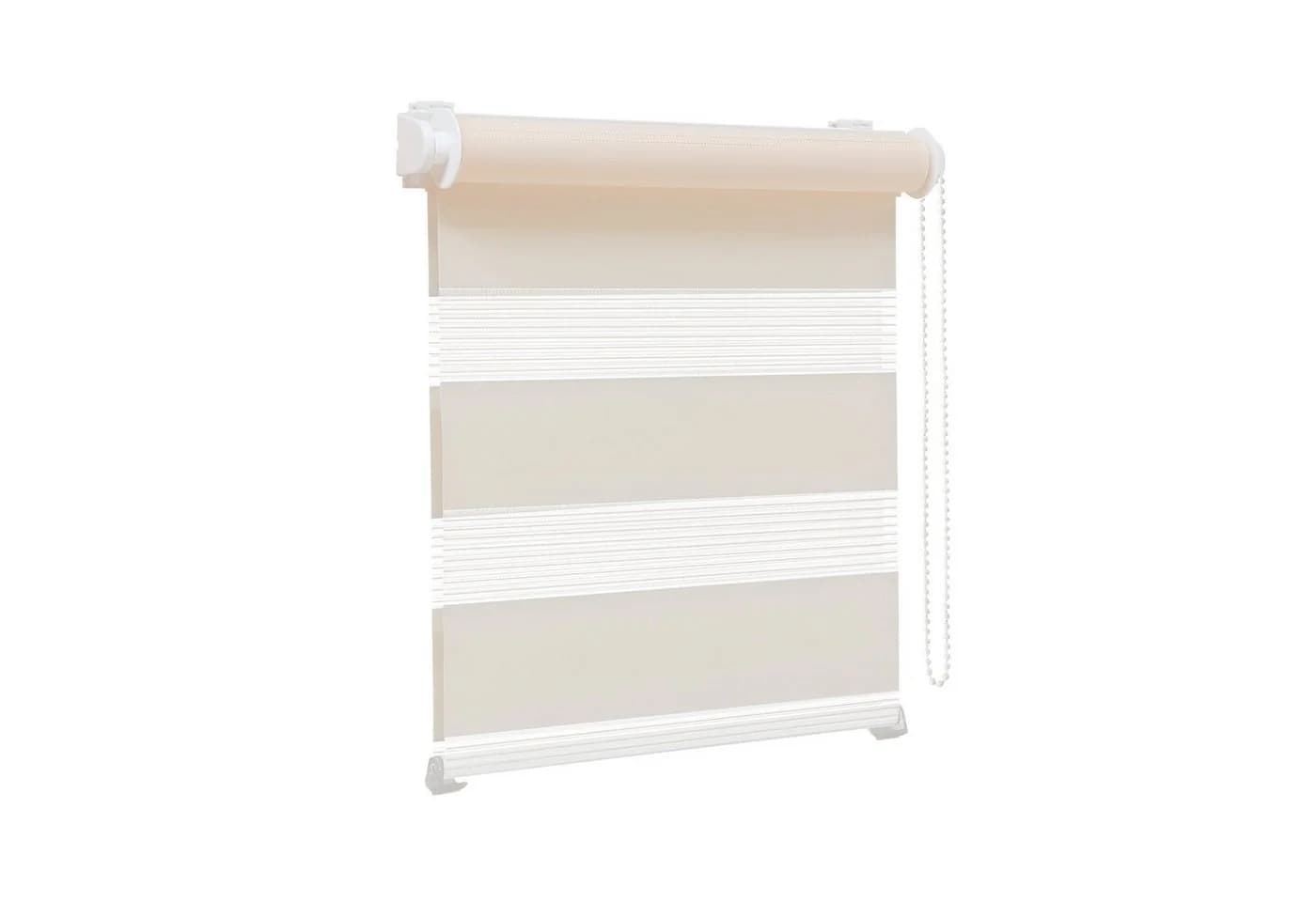 Victoria M. Zevra Doppelrollo Duo Rollo Beige Sichtschutz