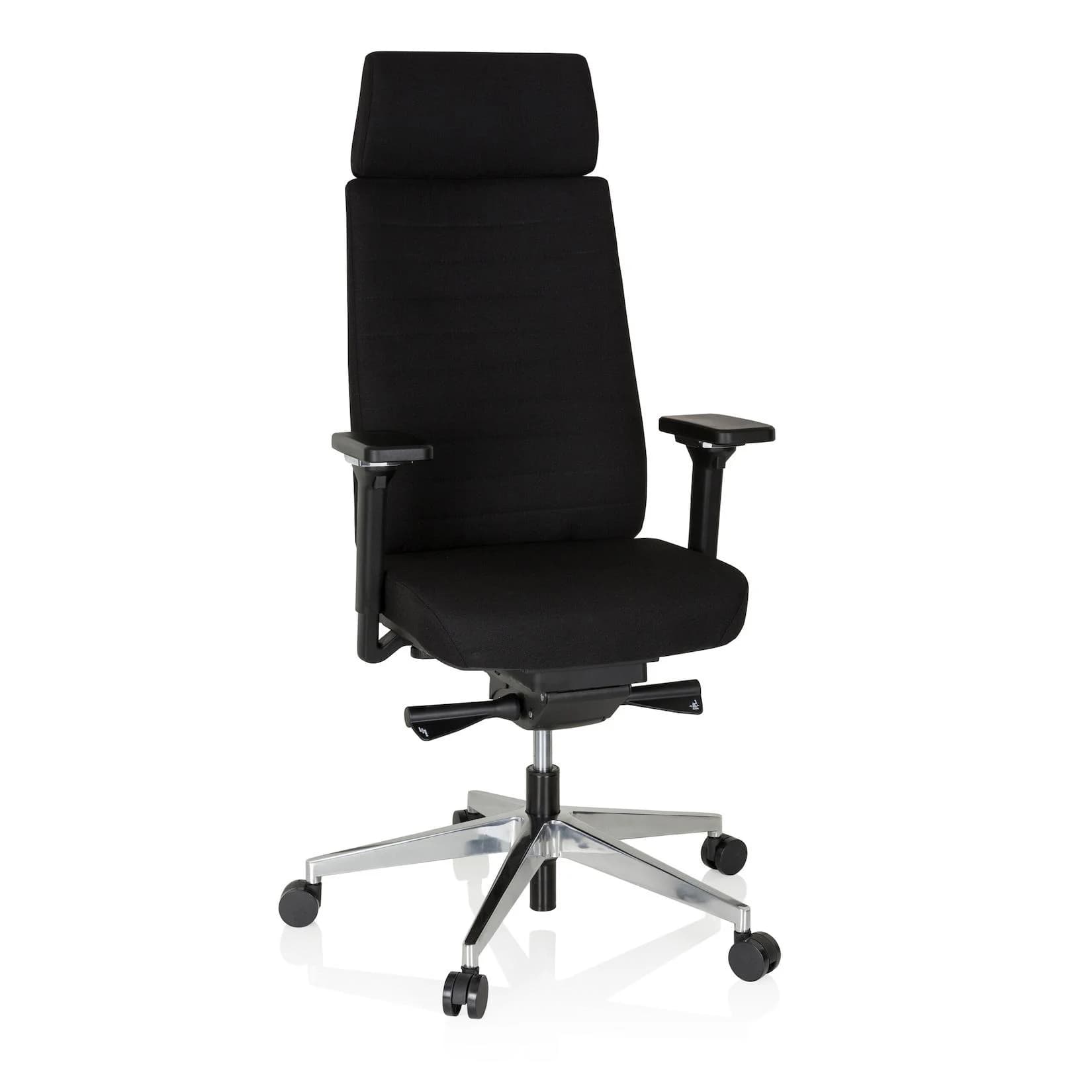 hjh OFFICE Profi Bürostuhl MOVE-TEC PRO 3D Stoff mit Armlehnen höhenverstellbar