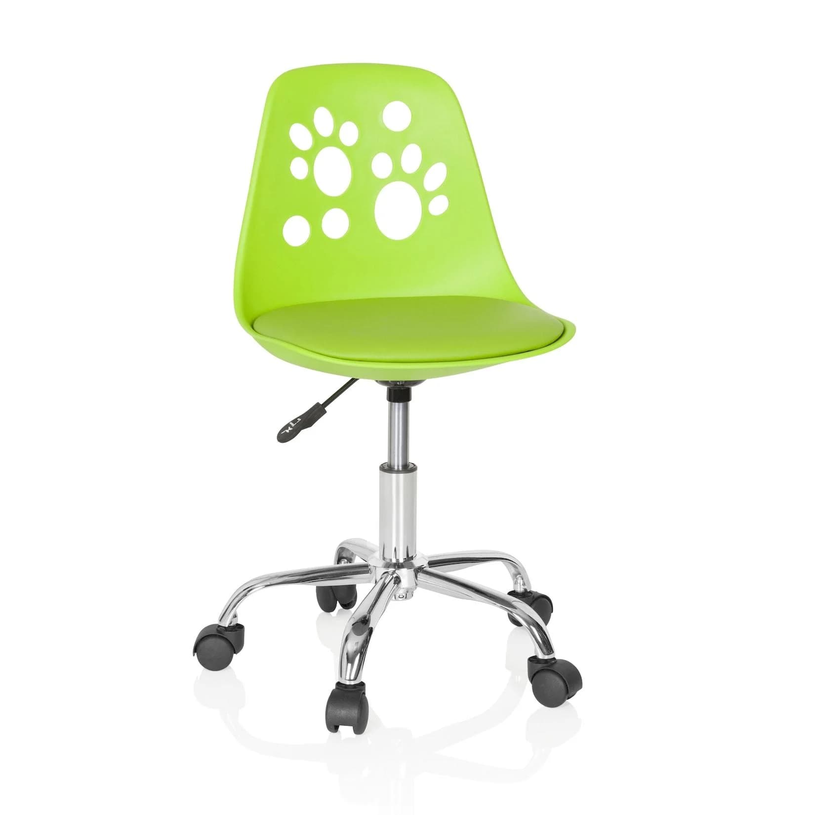 hjh OFFICE Kinderdrehstuhl FANCY I Katzenmotiv Kunstleder