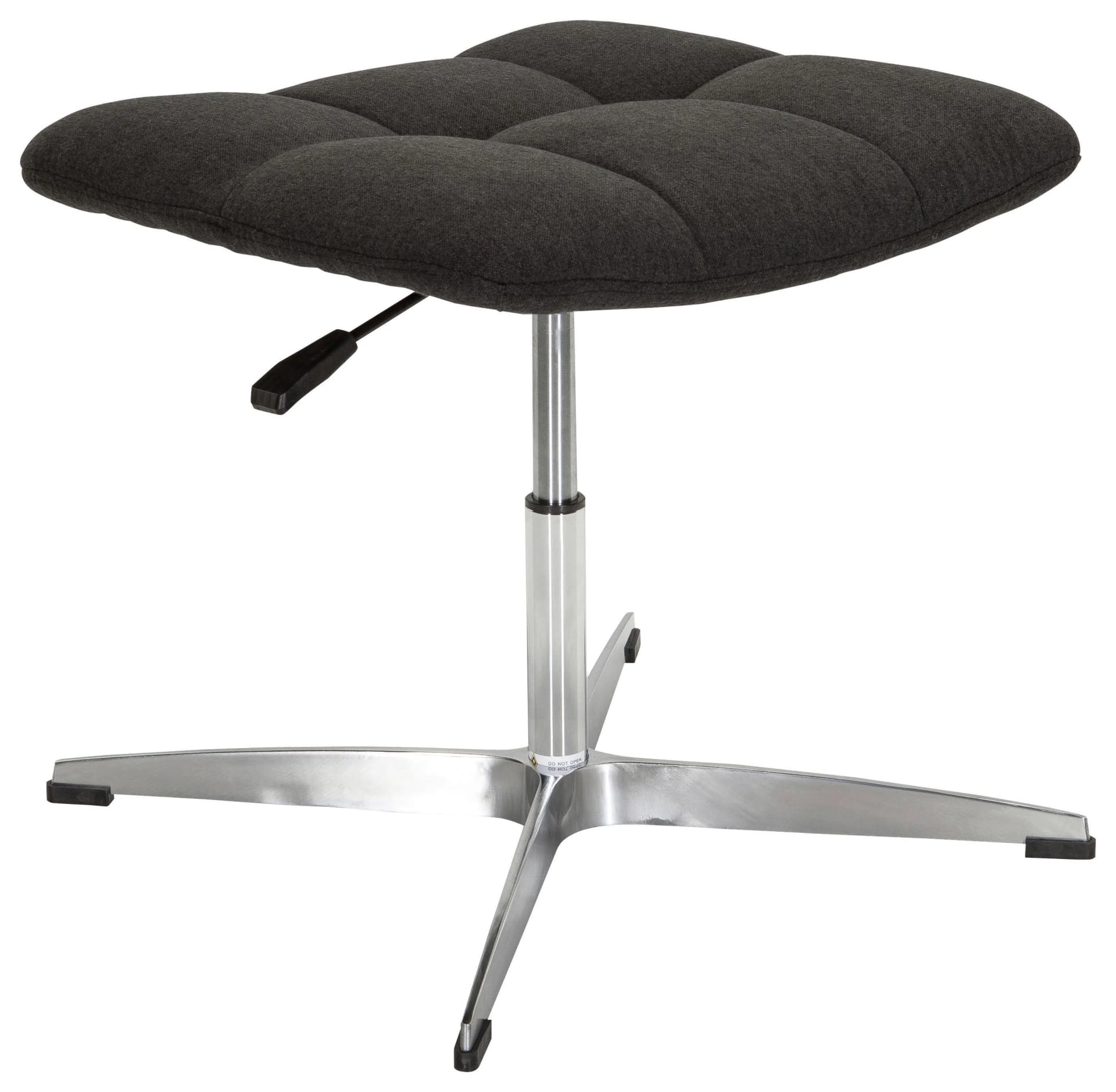 Bürohocker Saranto Schwarz Ergonomischer Drehstuhl