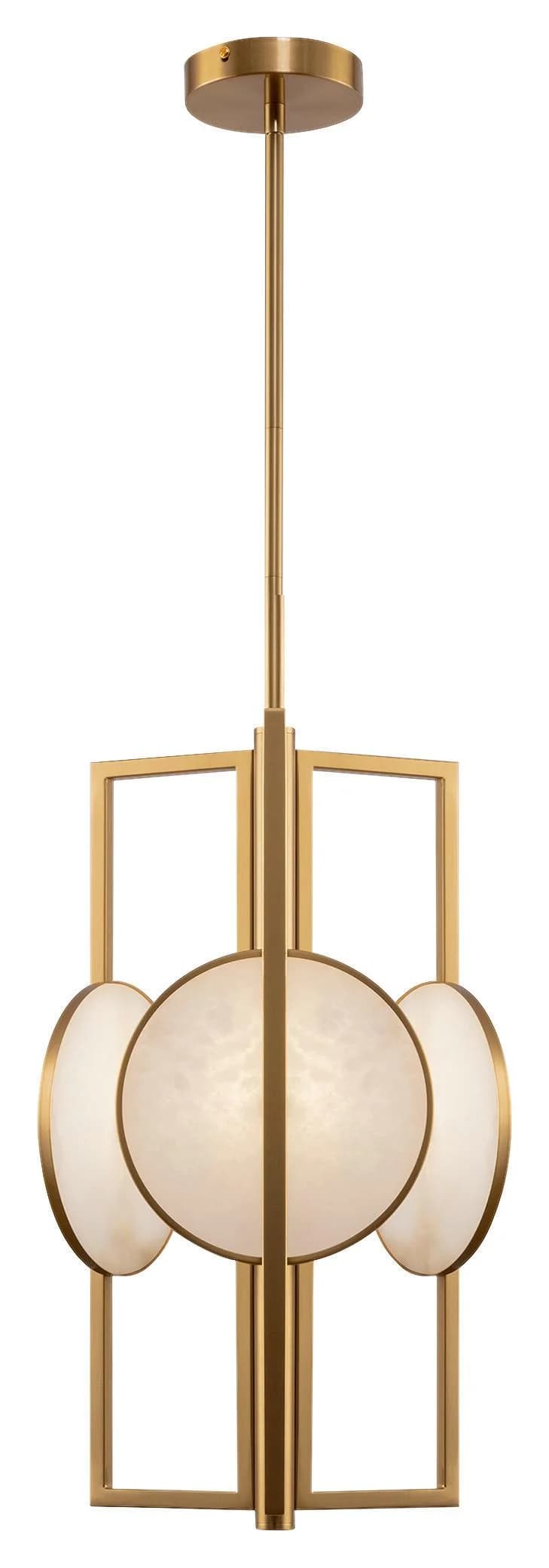 Maytoni Marmo Hängeleuchte in Gold, 3-flammig
