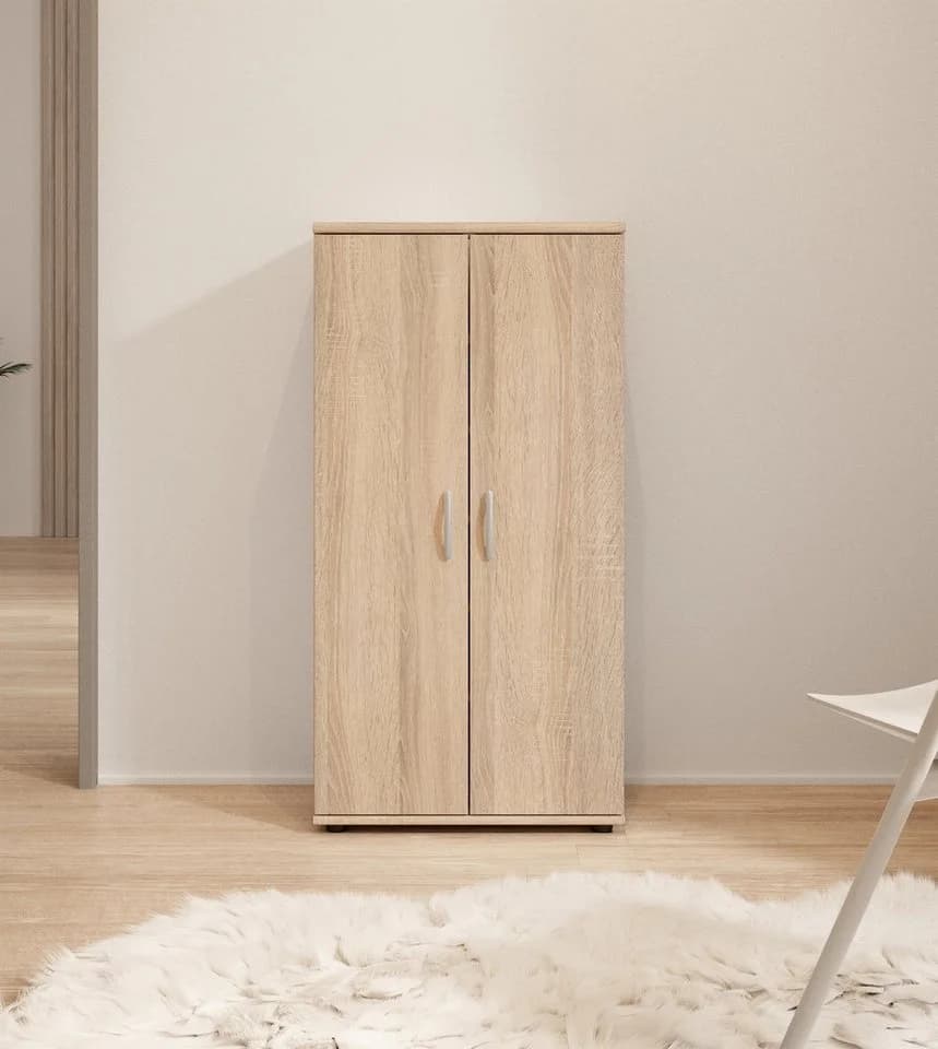 PREISBRECHER Schuhschrank Nolana II Sonoma-Eiche Optik