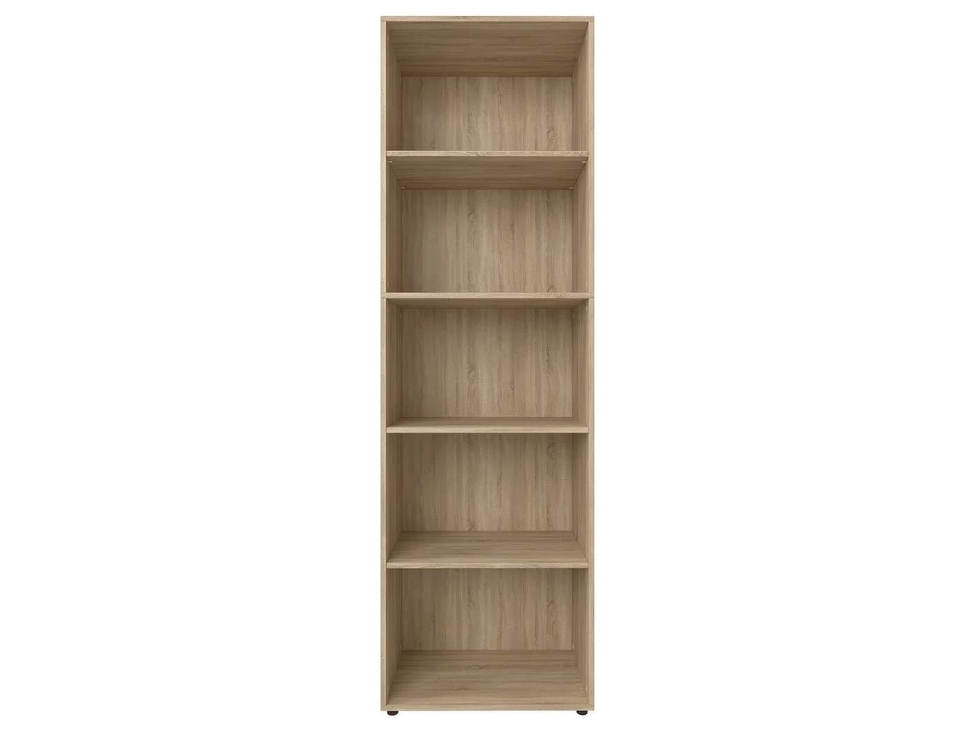 möbelando Aktenregal Trio 5 Braun Spanplatte