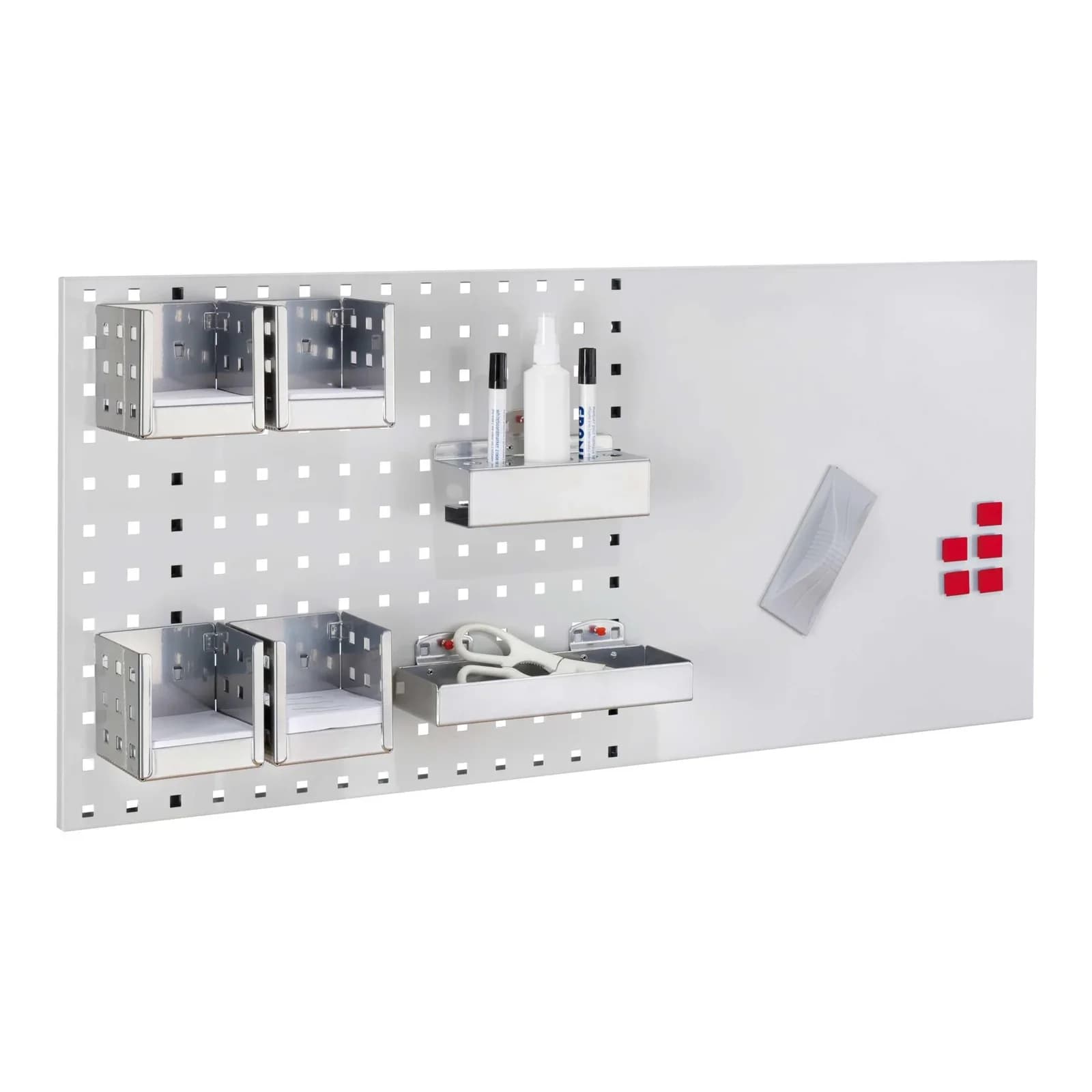 Kappes LogoChart Office Set 3 RAL 7035 Lichtgrau mit Zubehör