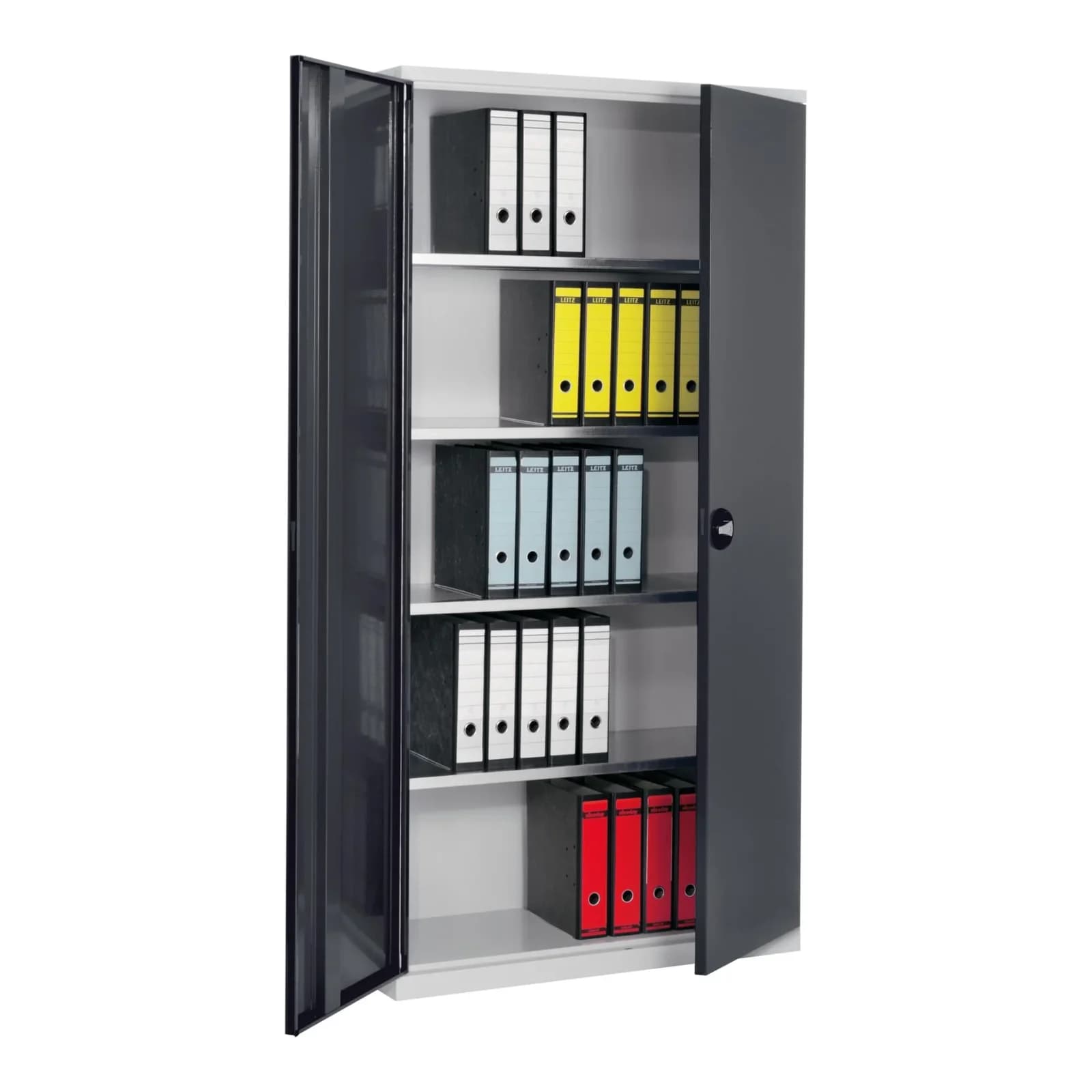 Kappes Systemschrank Serie 400 Vollblechtüren 4 Fachböden