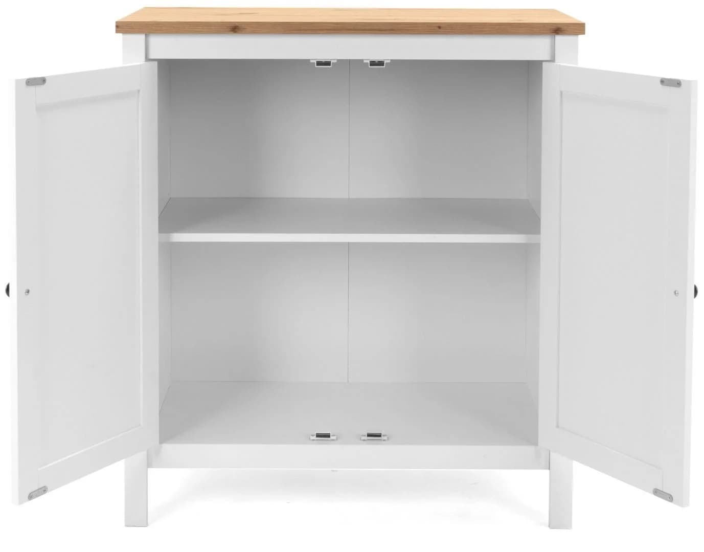 Finori Kommode Weiß Spanplatte Modern