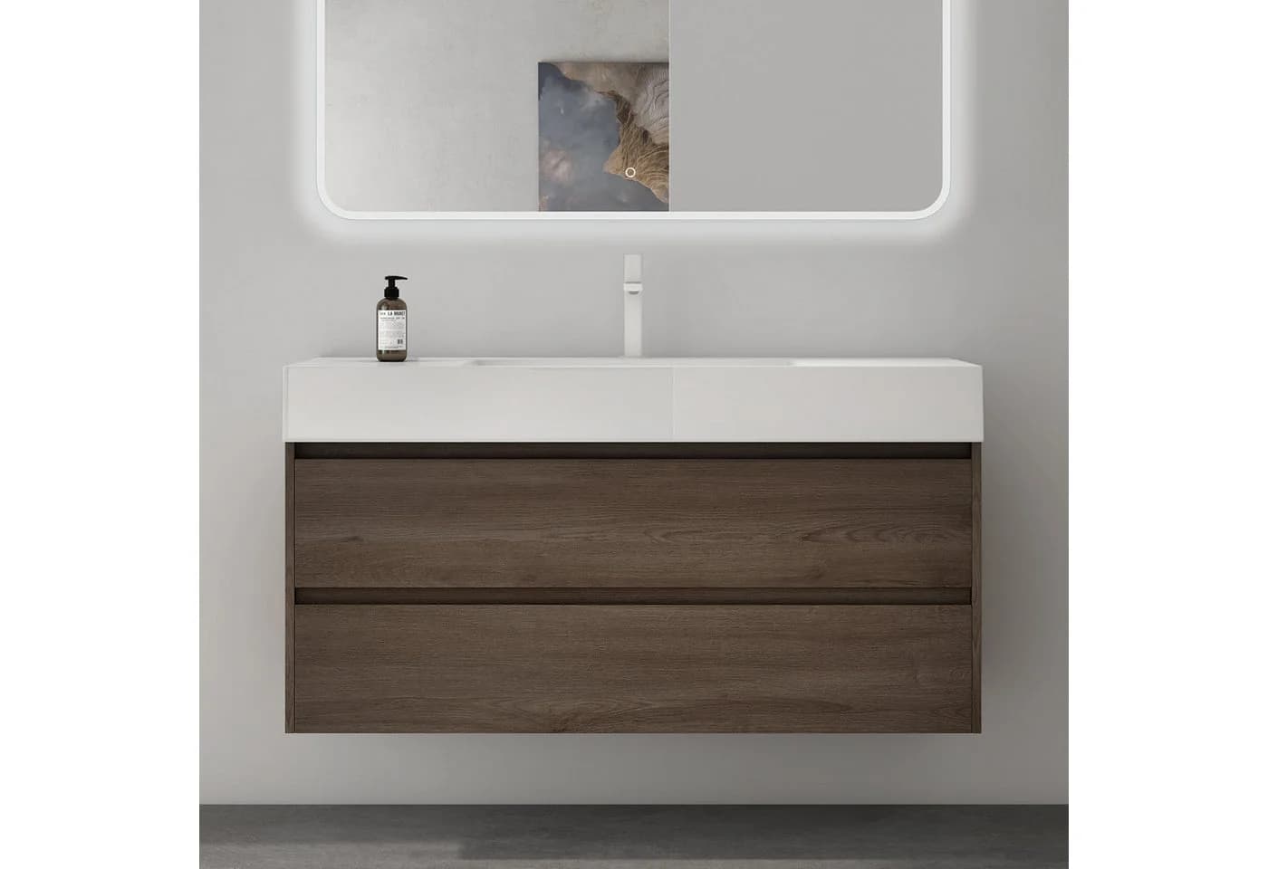 Mai & Mai Badmöbel-Set Deep 120cm mit Waschbecken