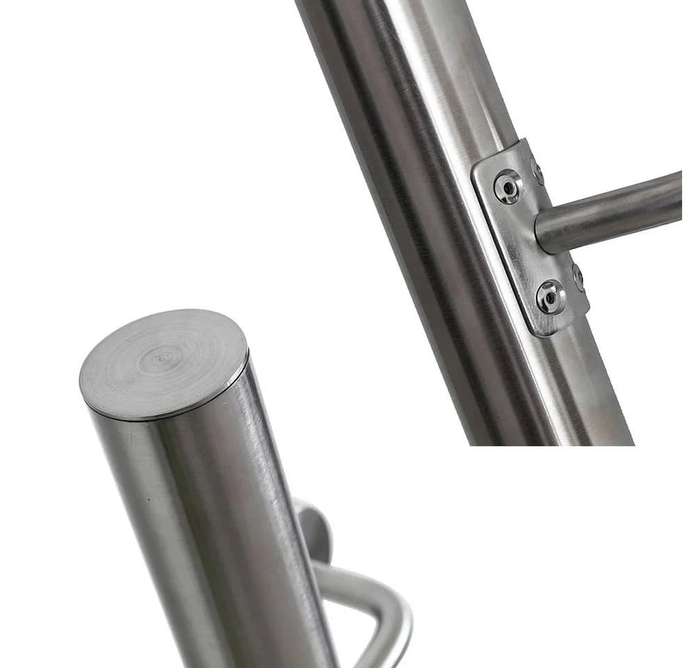 Mucola Handlauf Edelstahl Wandhandlauf Treppengeländer 60 cm