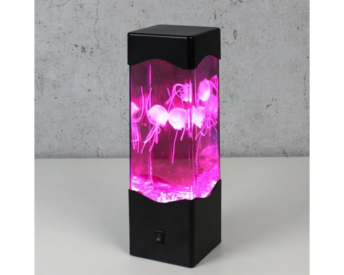 SATISFIRE LED Jellyfish Lampe RGB Farbwechsel USB Deko