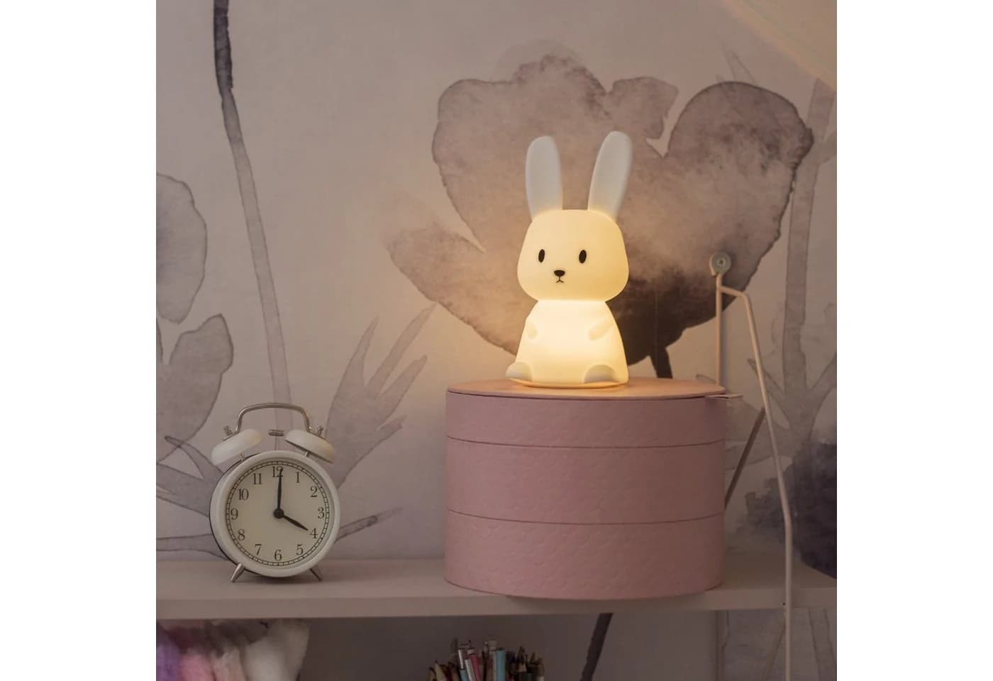 HOLLYHOPPER LED Nachtlicht Hase STUPSI Farbwechsel Warmweiß