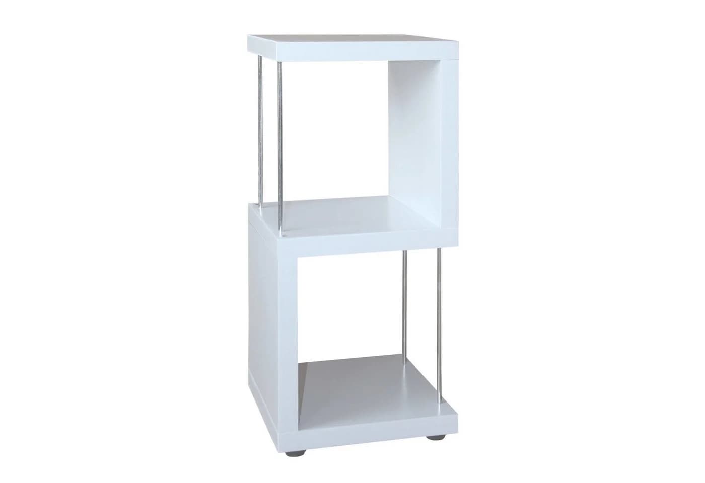 HTI-Line Standregal Thekla 3065 Weiß mit Metallstreben