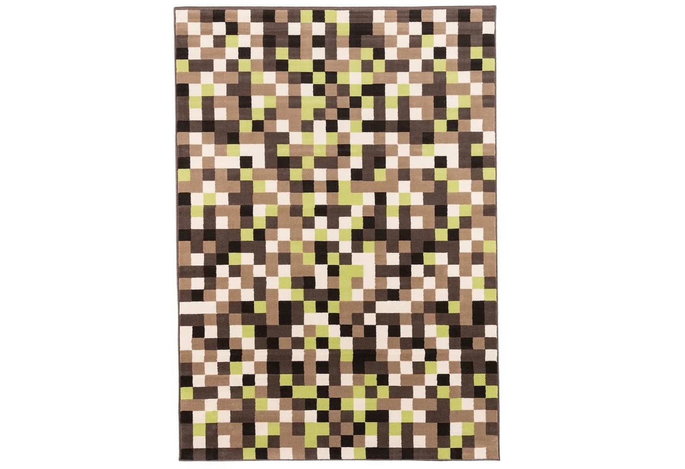 Pergamon Designteppich Trendline Pixel Modern Velours Rechteckig