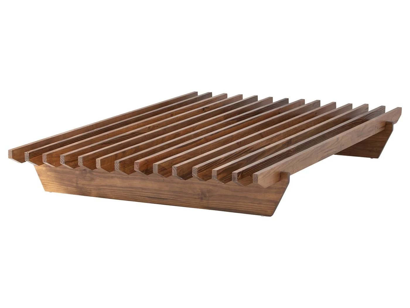 massivum Massivholzbett Cannes Pinie Braun