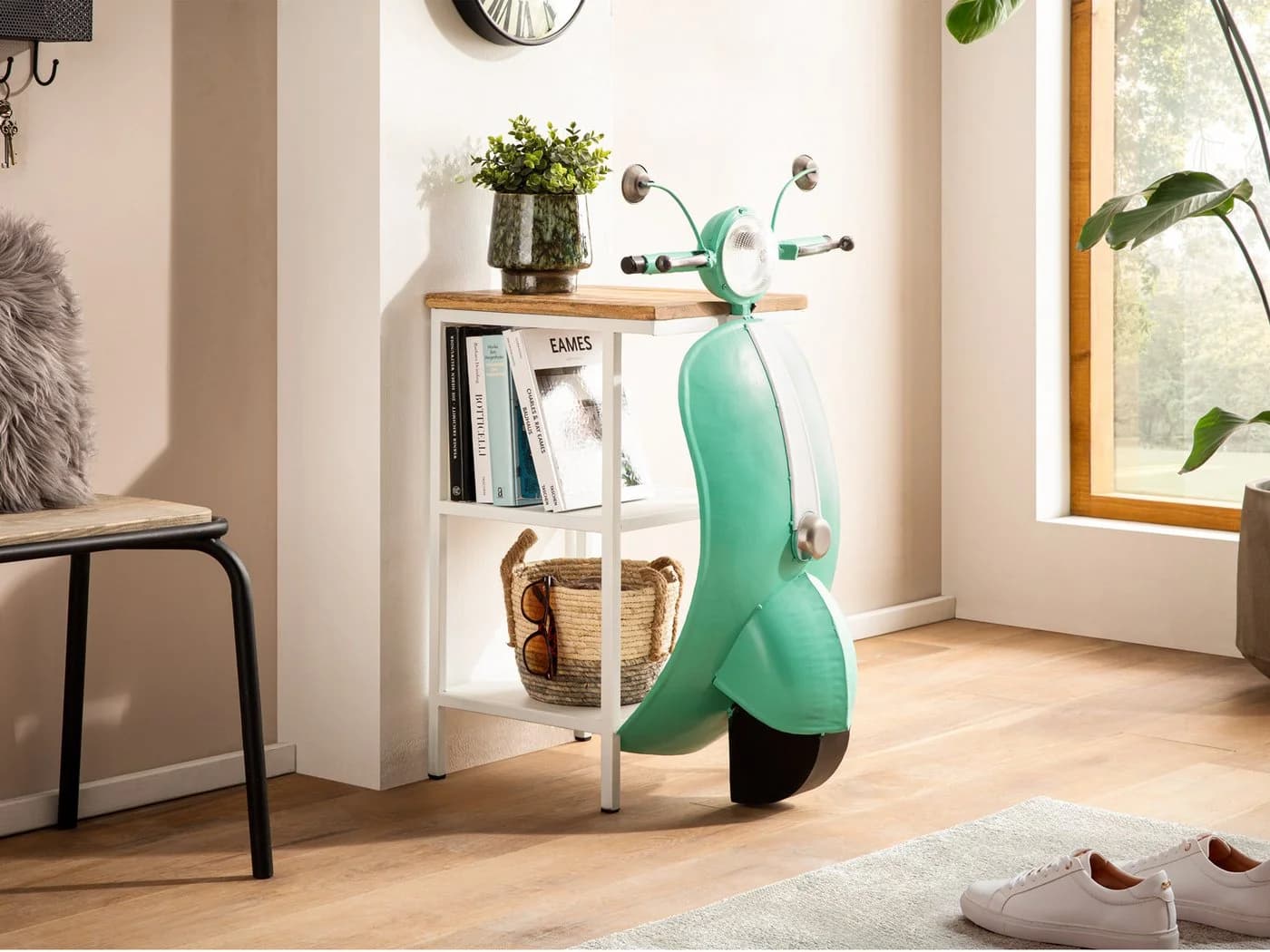 massivum Konsolentisch Scooter Mint Grün Metall