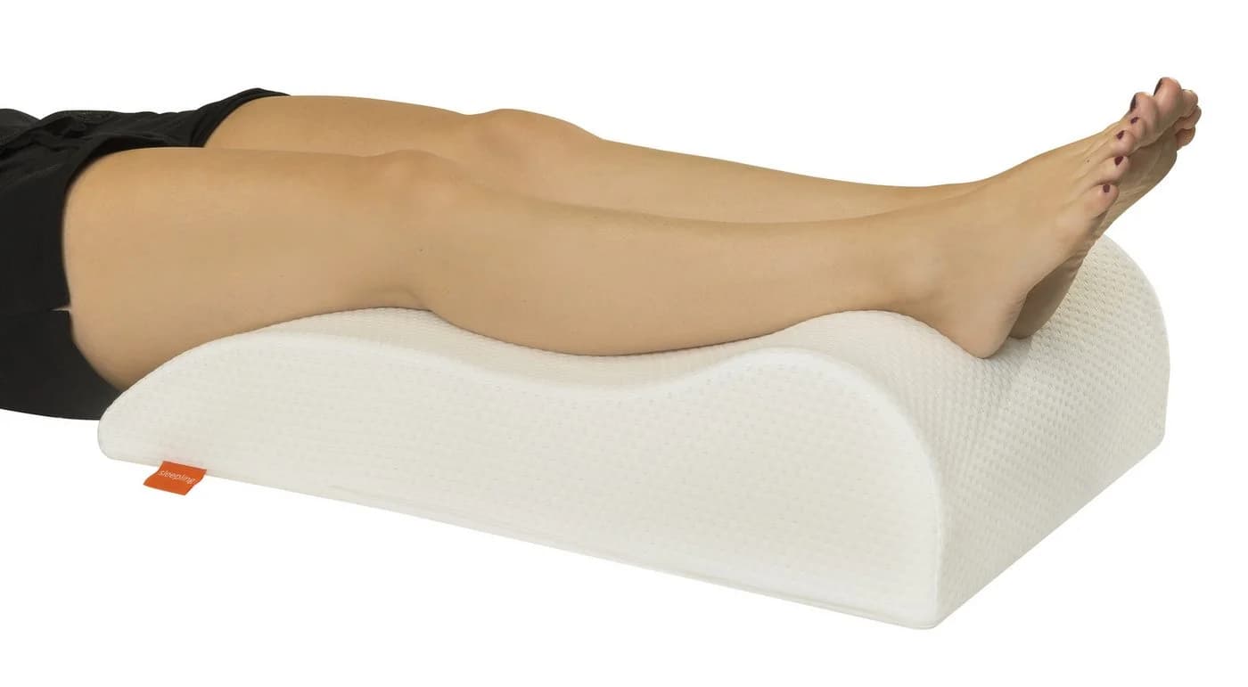 sleepling Venenkissen Weiß - Lagerungskissen für optimale Hochlagerung