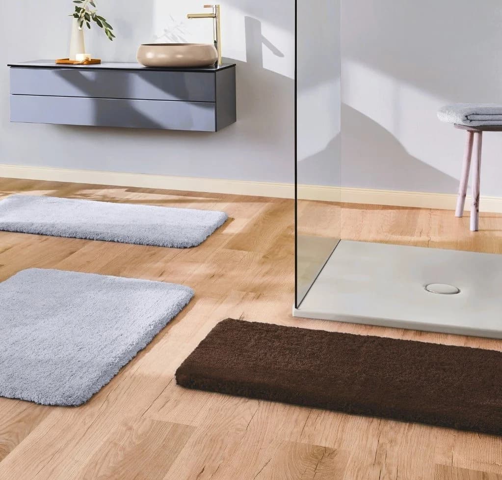 liebling Badematte Superior Polyester Rutschhemmend Dunkelbraun