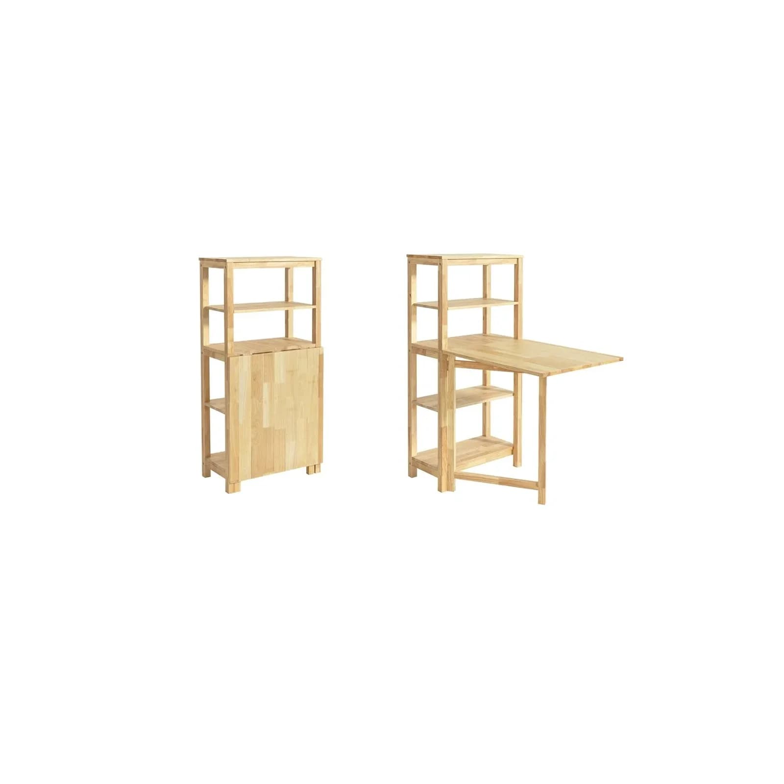 SoBuy Esstisch FWT70 Klapptisch Kautschukholz Esszimmertisch
