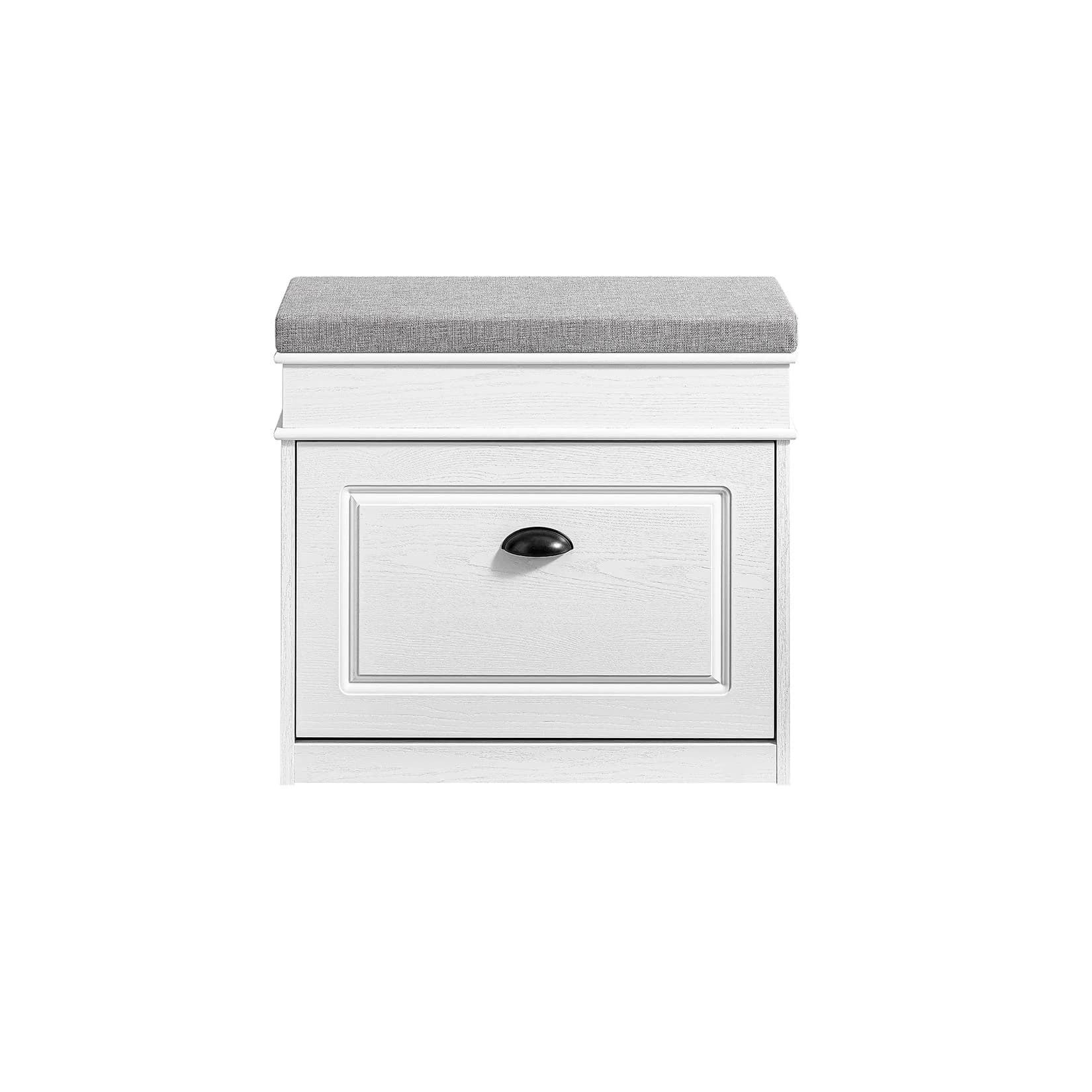 SoBuy Schuhschrank Schuhkipper Schuhregal Schuhbank mit Klappen