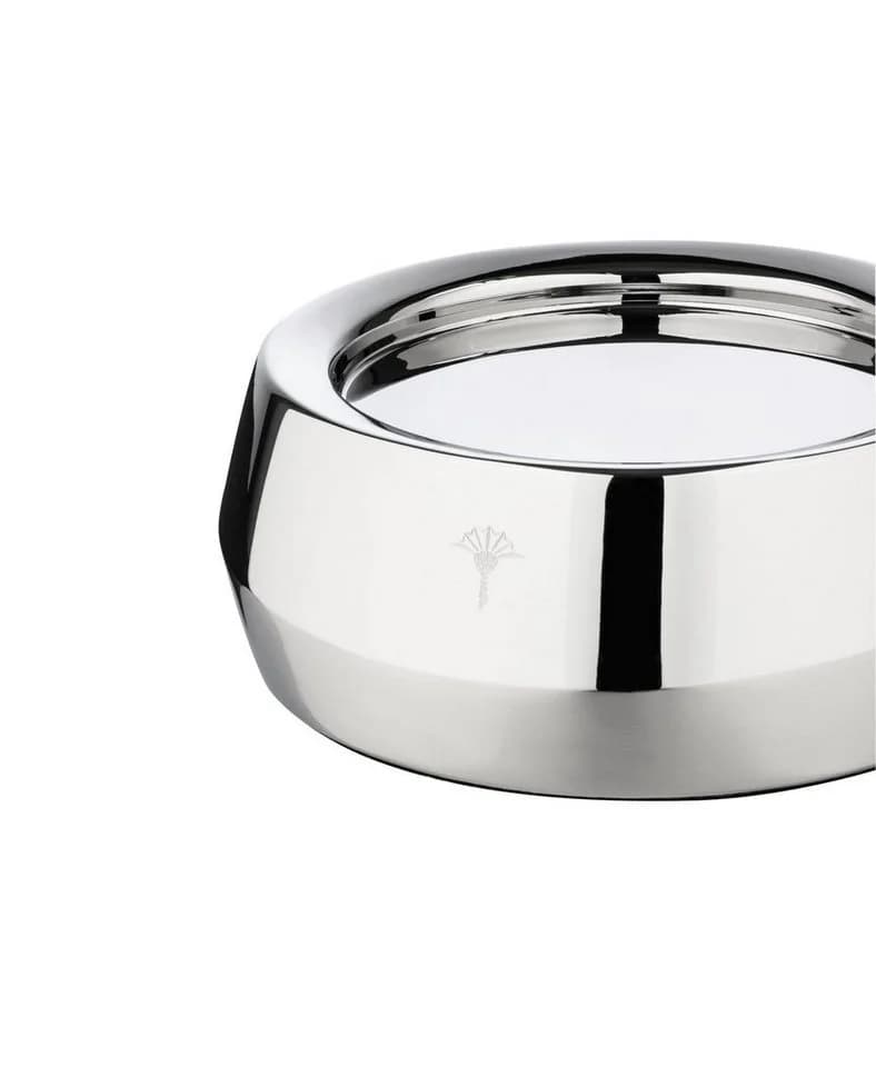JOOP! Kerzenhalter METAL LINE Silber Kornblume Edelstahl