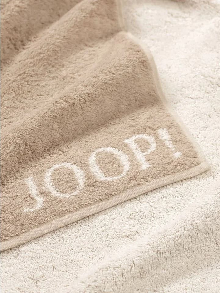JOOP! LIVING CLASSIC DOUBLEFACE Seifentuch-Set 3-teilig Beige