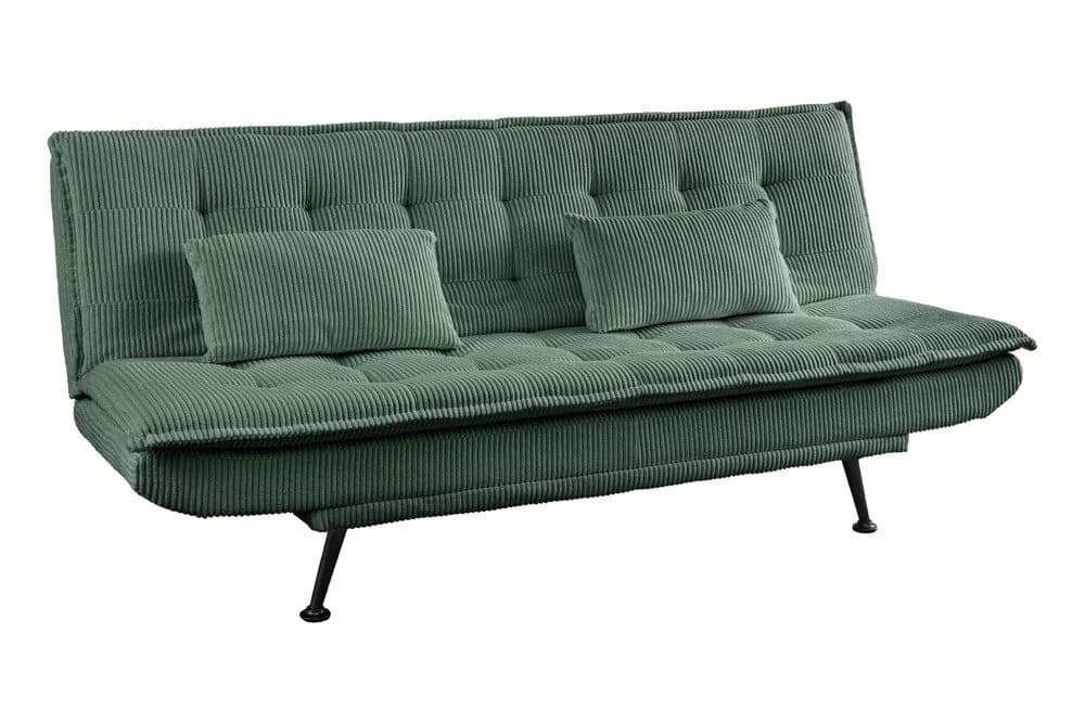 riess-ambiente Schlafsofa JAZZ 195cm Grün Cordbezug