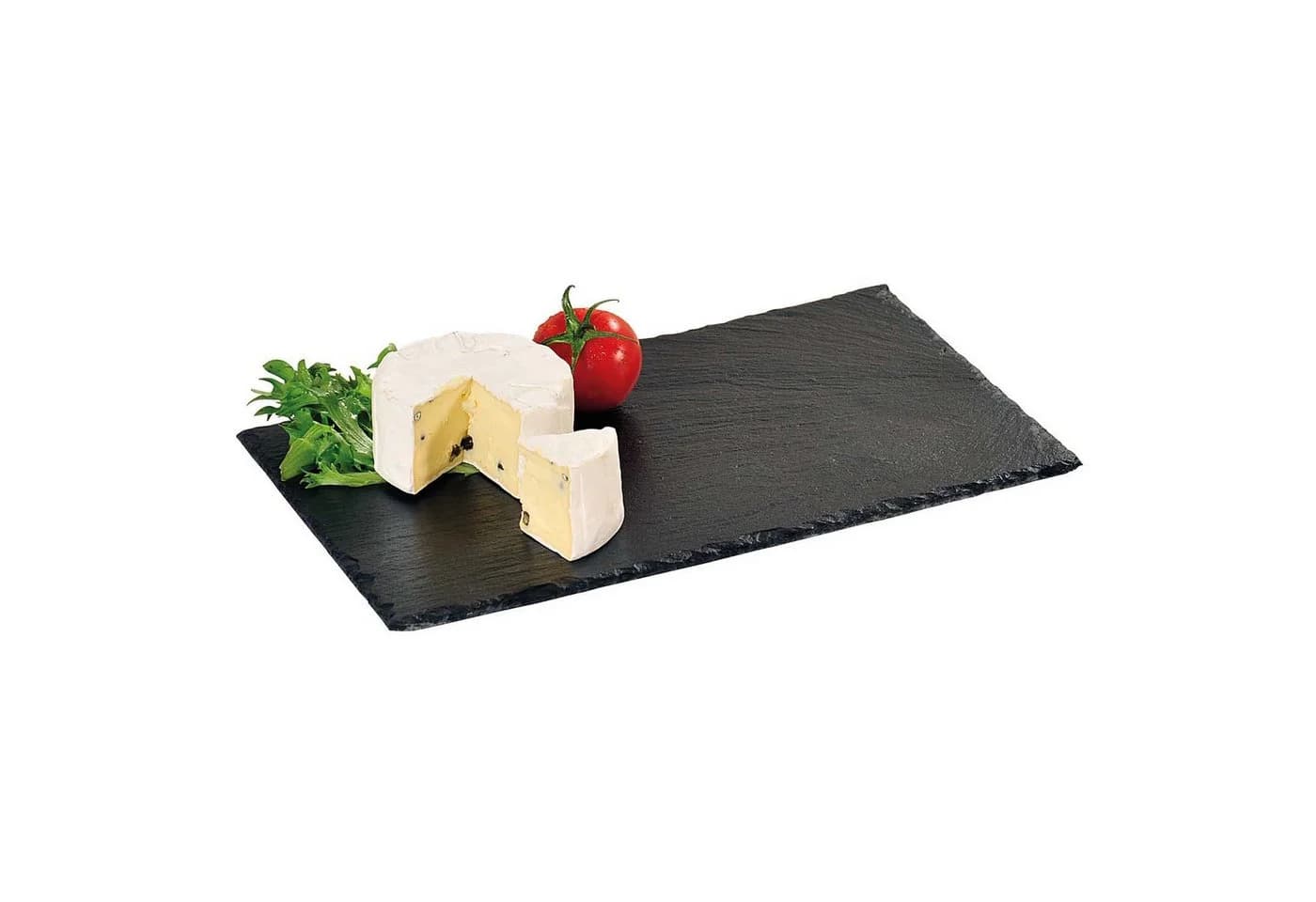 Kesper 5er Set Buffetplatte Schiefer 30x20cm