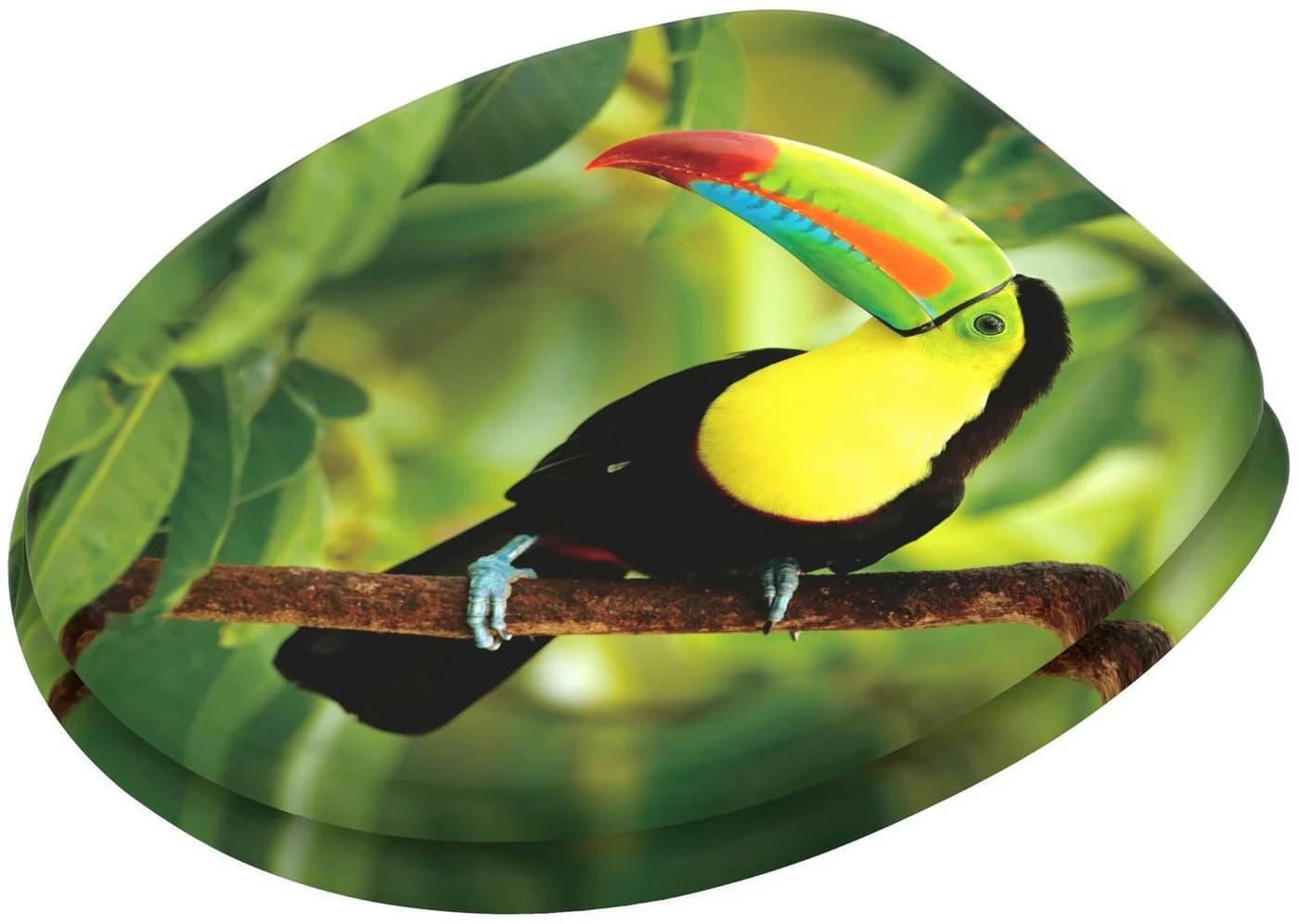 Sanilo WC-Sitz Toucan mit Absenkautomatik, hochwertig & modern, universell, leichte Montage